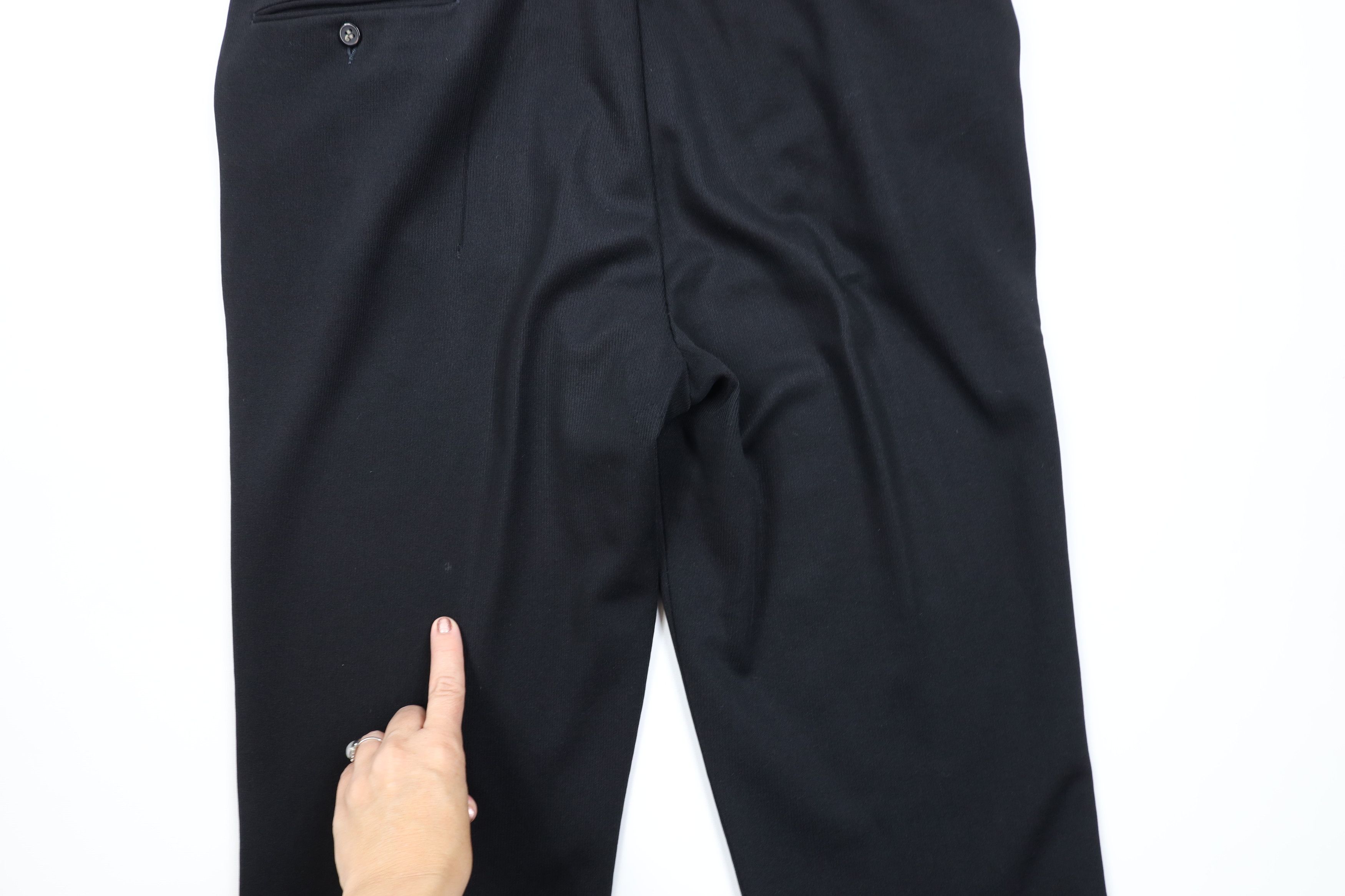 Vintage Vintage 60s 70s Streetwear Wide Leg Chino Pants Black USA Size US 36 / EU 52 - 10 Thumbnail
