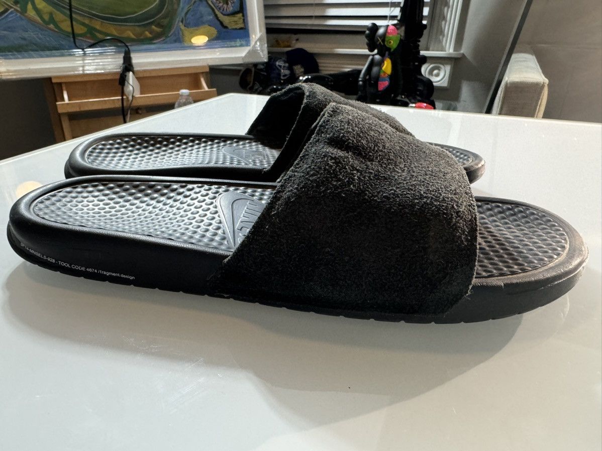 Fragment Design ⚡️⚡️FRAGMENT X NIKE ⚡️⚡️ Benassi (13) Size US 13 / EU 46 - 6 Thumbnail