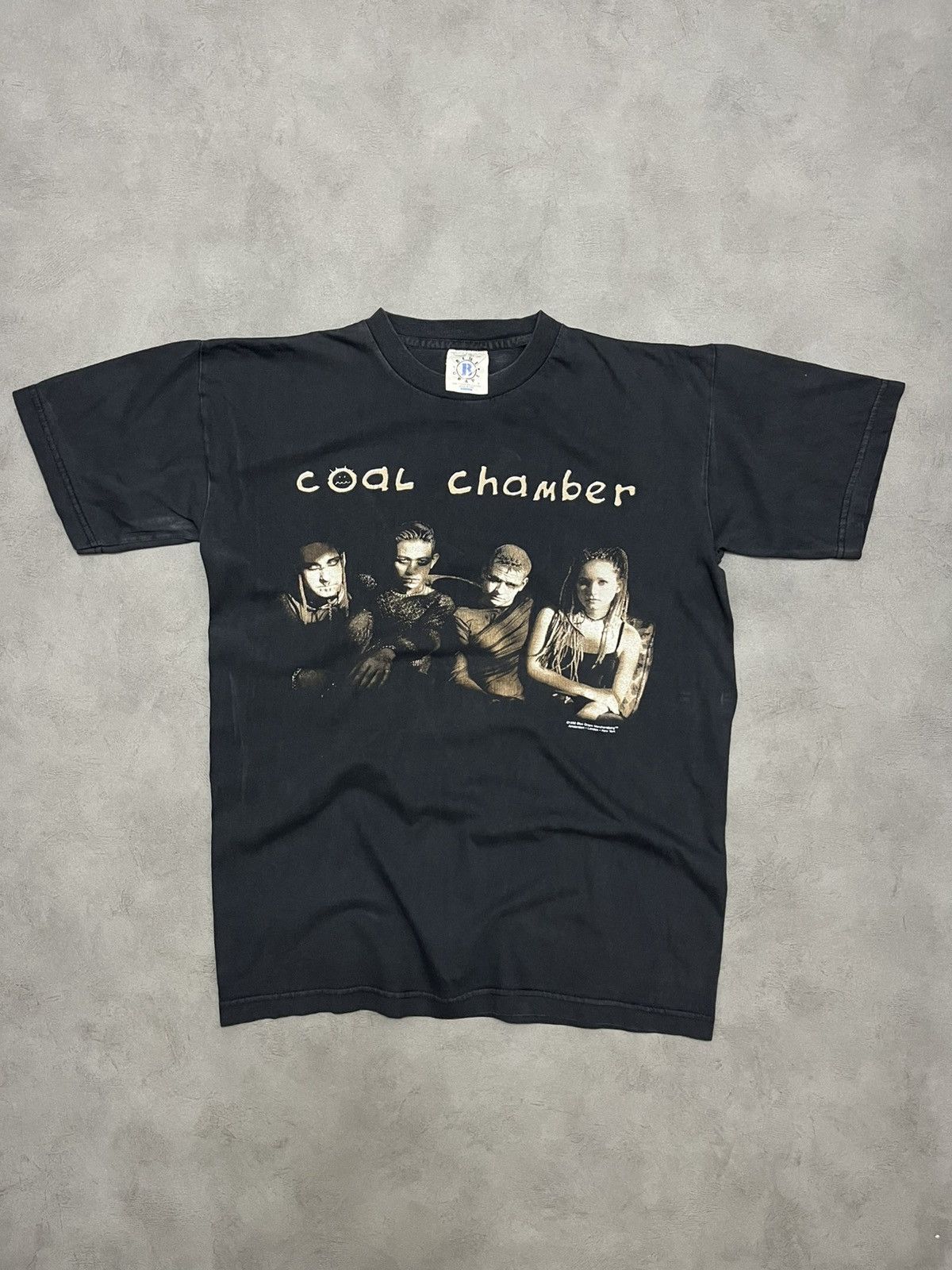 Band Tees Vintage faded coal chamber 1998 blue grape metal band tee Size US M / EU 48-50 / 2 - 1 Thumbnail