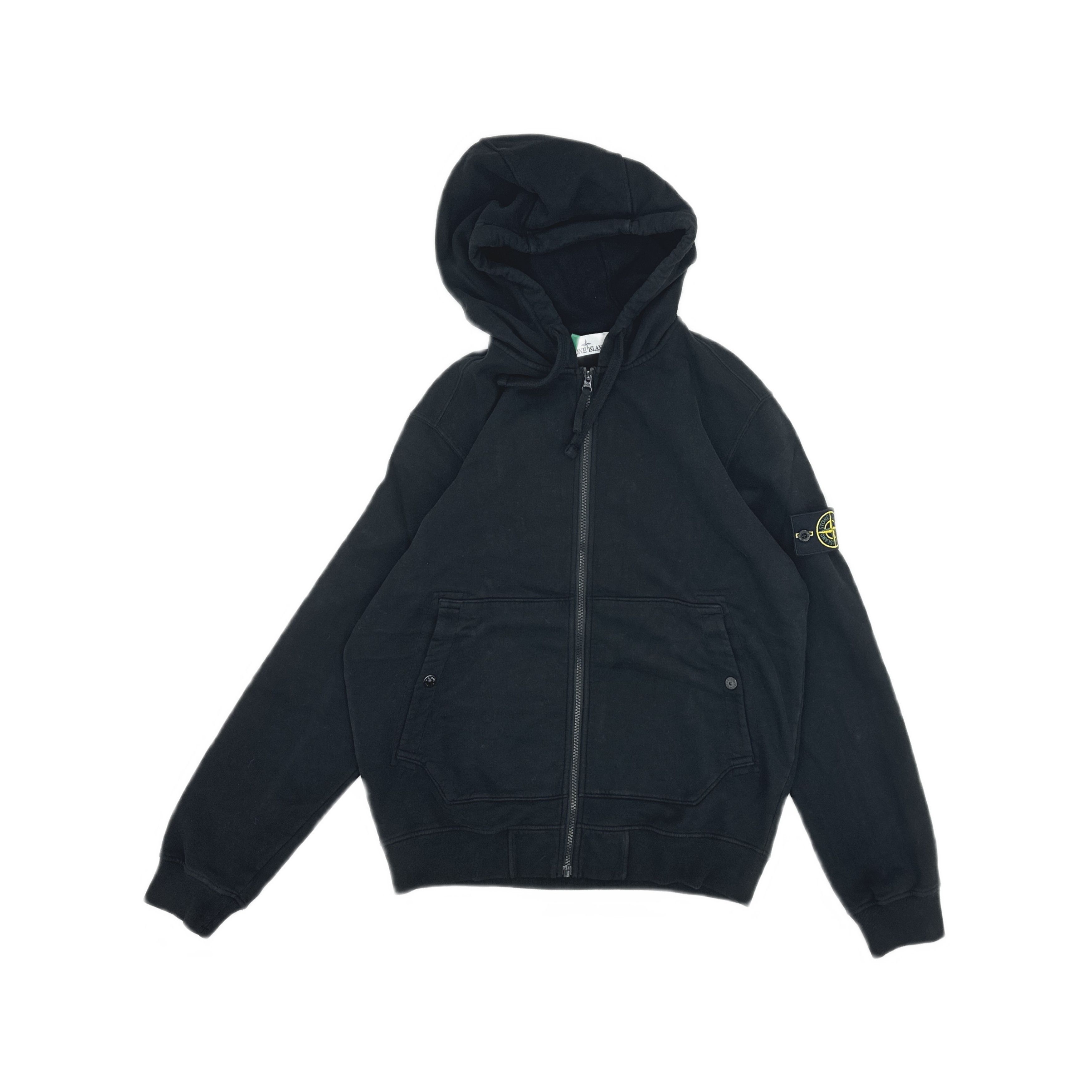Stone Island STONE ISLAND Logo Patch Full Zip Hoodie Size L Size US L / EU 52-54 / 3 - 1 Thumbnail