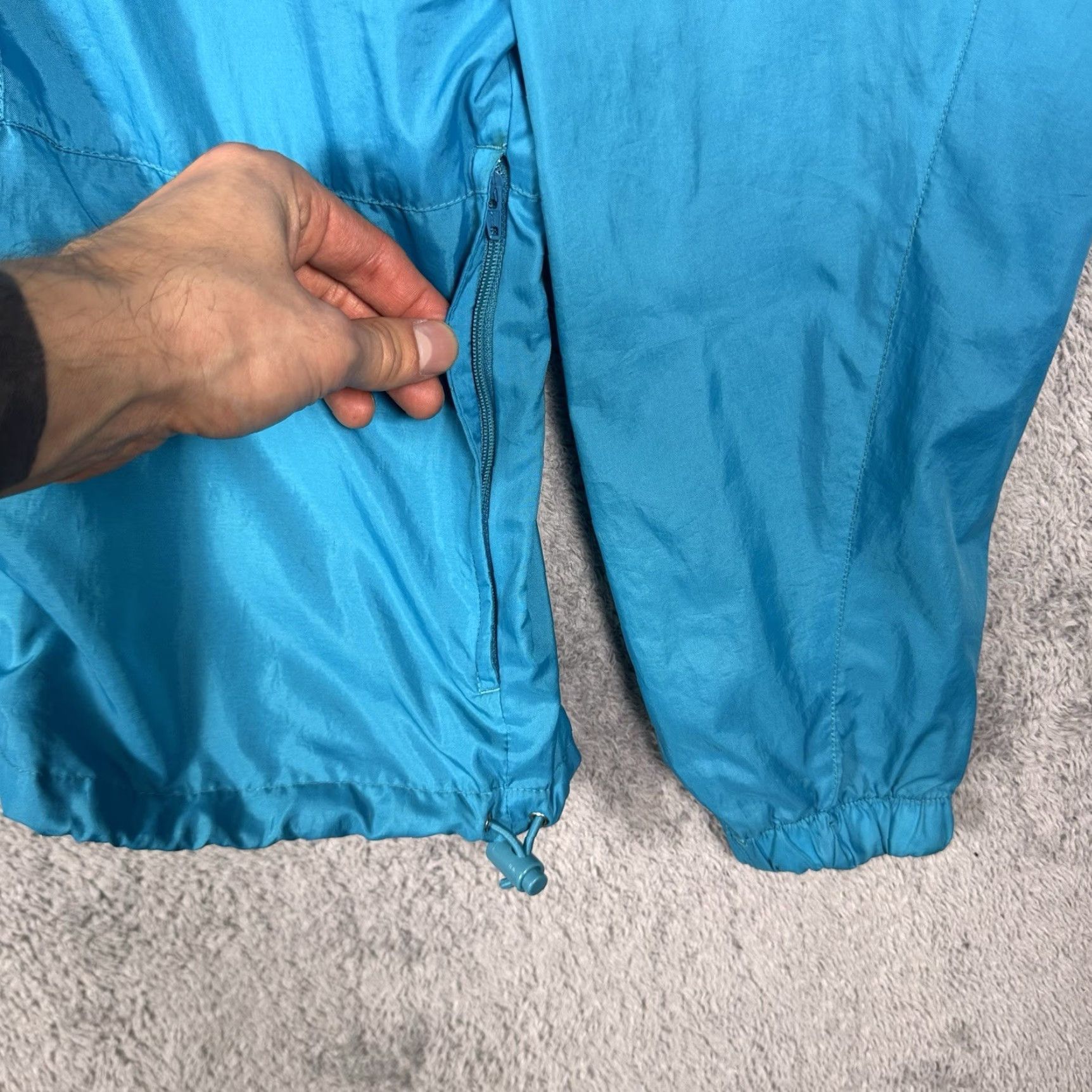 Nike VINTAGE Nike Windbreaker Mens M 80s Tag Full Zip Y2K 90s Nylon Retro Neon Disco Windbreaker Size US M / EU 48-50 / 2 - 4 Thumbnail