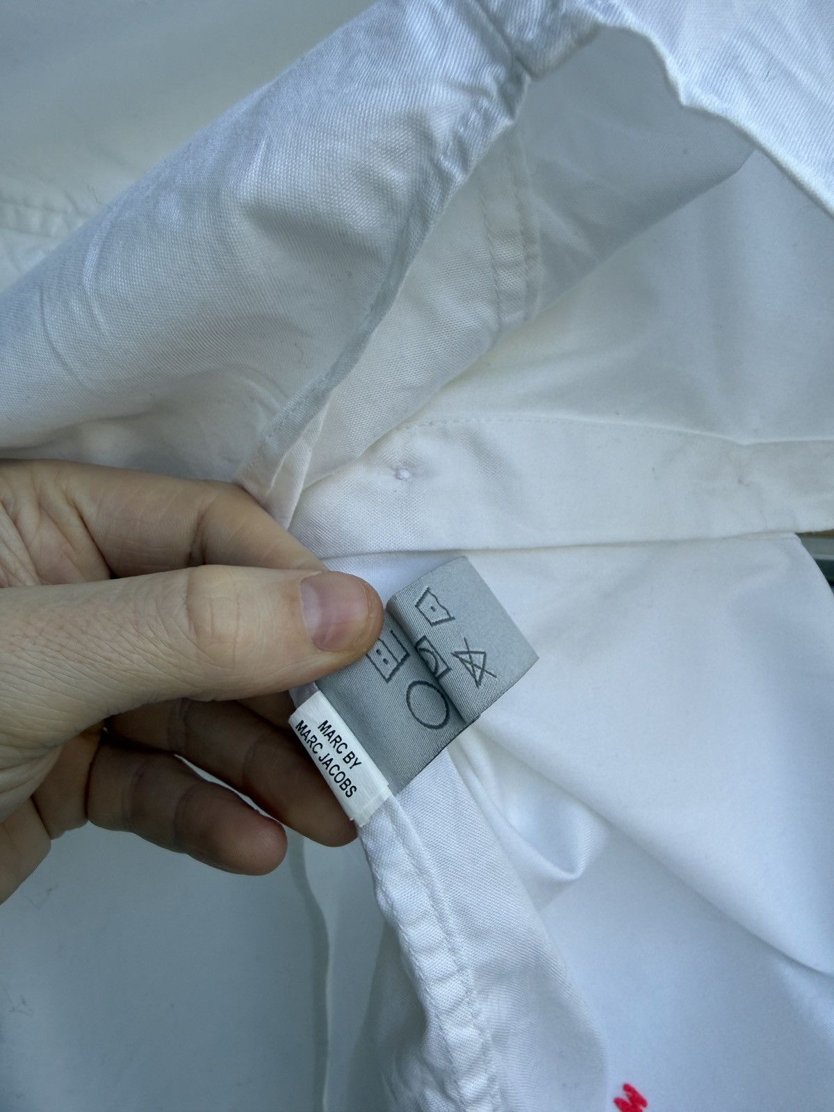 Marc by Marc Jacobs Marc by Marc Jacobs Mens Sleeve Shrunken Fit Button Down Size US XL / EU 56 / 4 - 6 Thumbnail