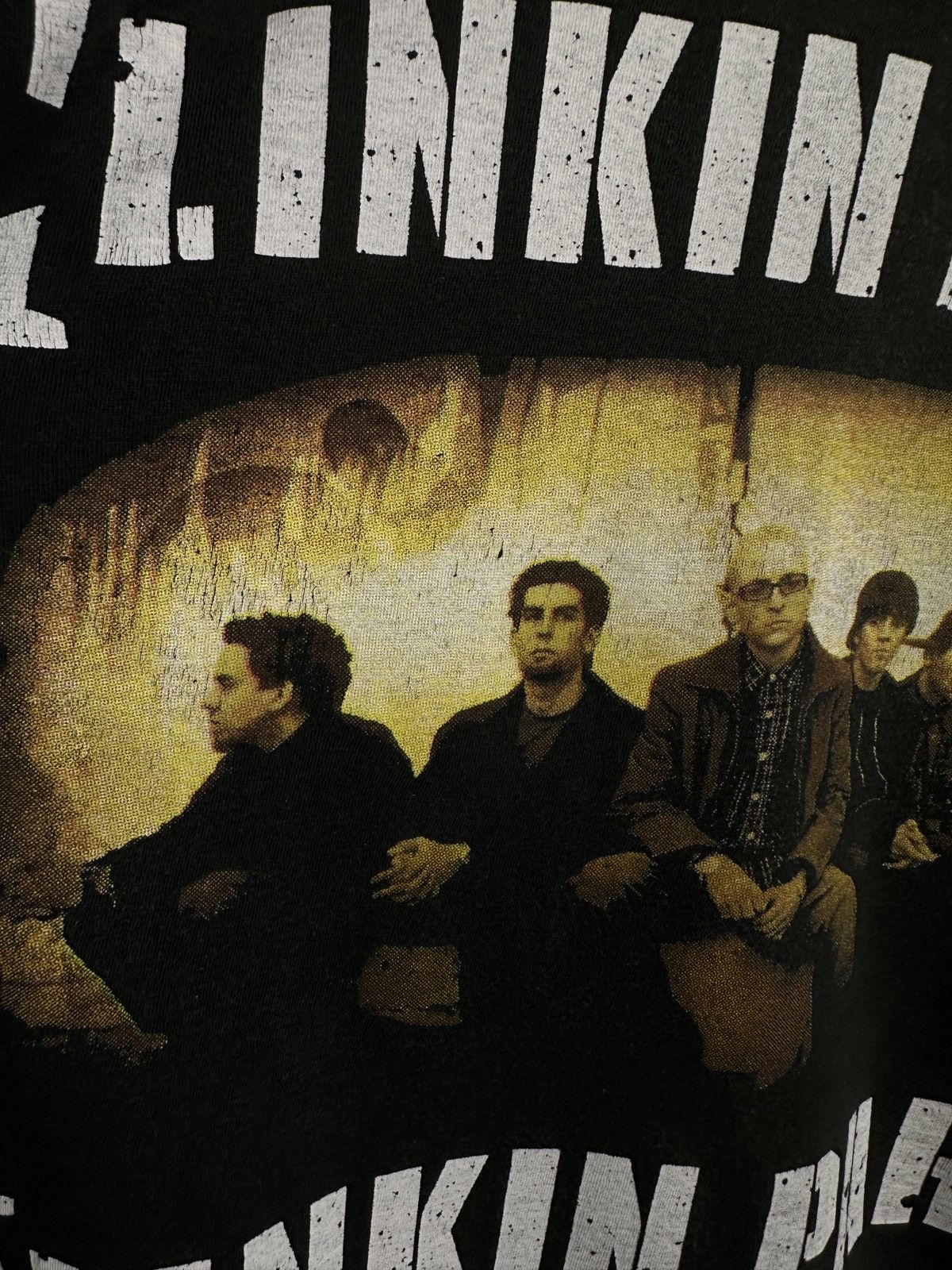Band Tees Vintage Linkin Park Rock Band Graphic T Shirt Tee Y2K Size US M / EU 48-50 / 2 - 6 Thumbnail