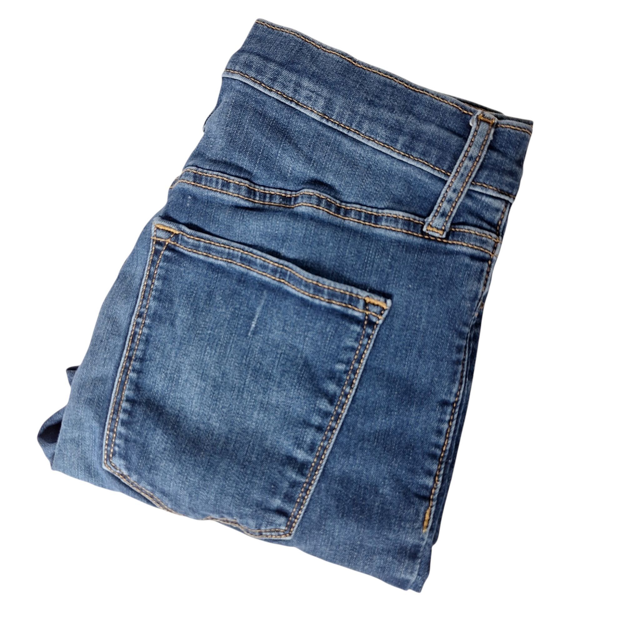 Banana Republic Banana Republic High Rise Soft Skinny Jeans Dark Wash 28/6 I Size 28" / US 6 / IT 42 - 1 Thumbnail