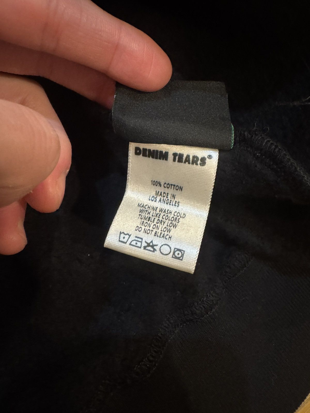DENIM TEARS DENIM TEARS x HARDIES Tears First Wreath Hoodie - SIZE XL Size US XL / EU 56 / 4 - 5 Thumbnail