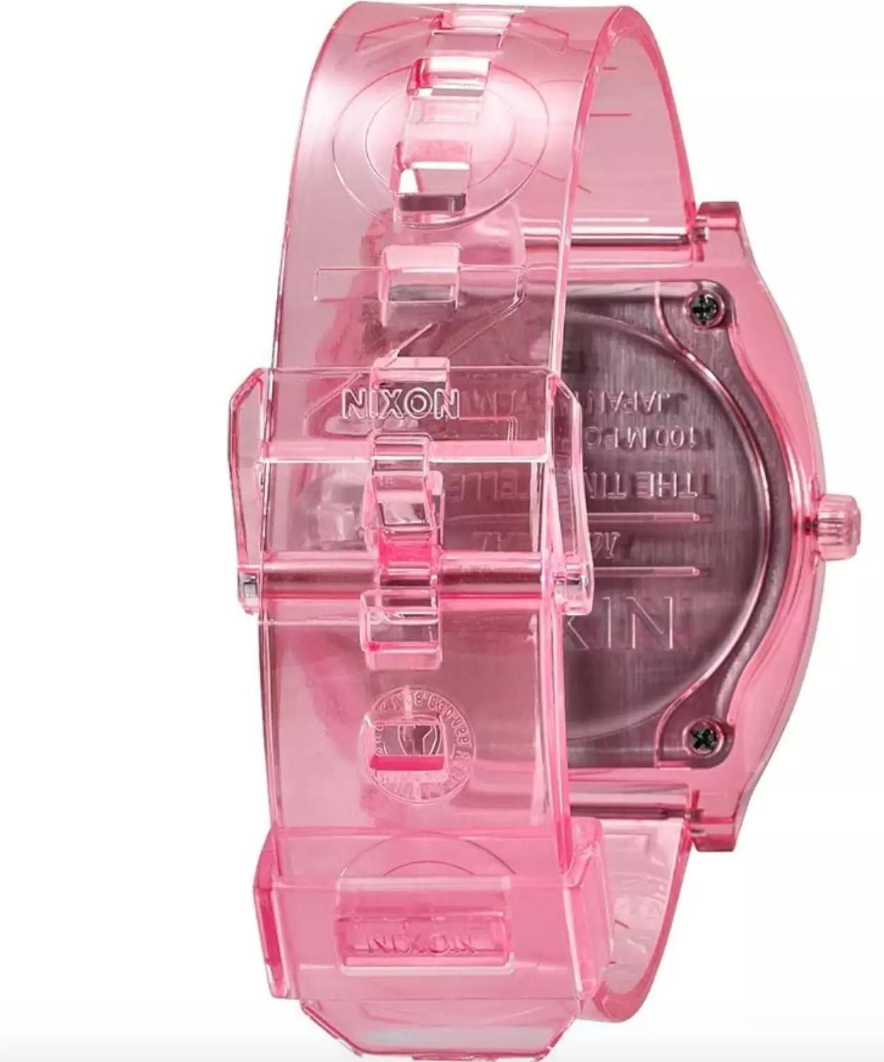 Nixon Nixon Time Teller Pink Silicone Watch Size ONE SIZE - 3 Thumbnail