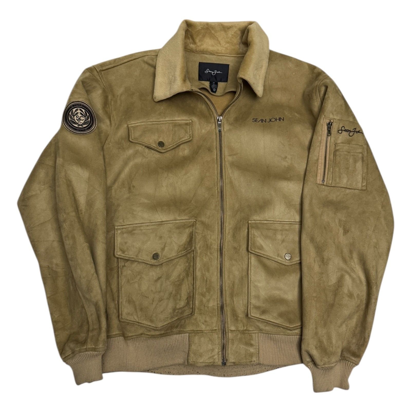 Sean John SEAN JOHN Velvet Vintage Y2K 2000s Bomber Jacket 2XL Size US XXL / EU 58 / 5 - 1 Thumbnail