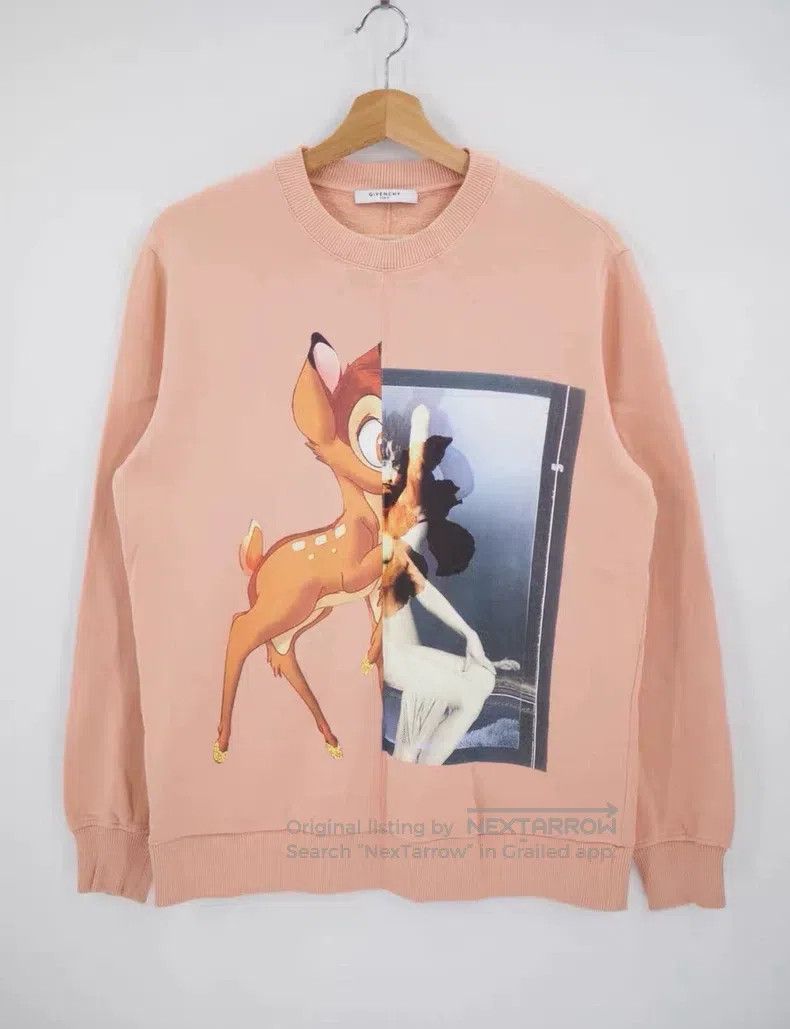 Givenchy Givenchy Givenchy Pink Deer Hoodie Size XS Size XS / US 0-2 / IT 36-38 - 1 Thumbnail