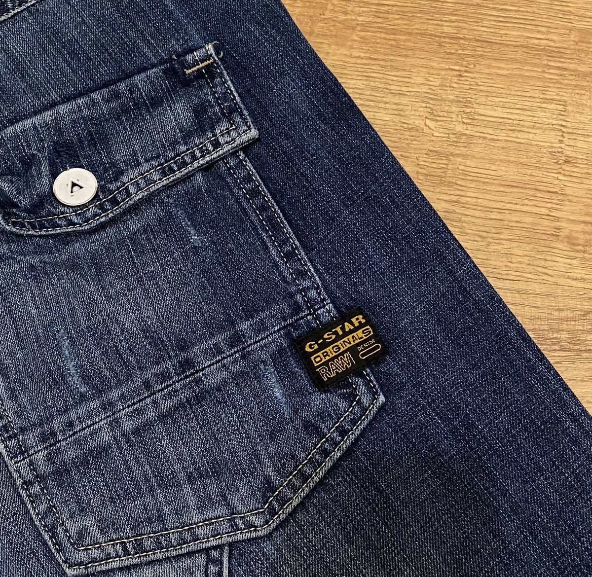 G-Star G-Star Raw Big Logo 96 Denim Pants x Vintage Size US 34 / EU 50 - 5 Thumbnail