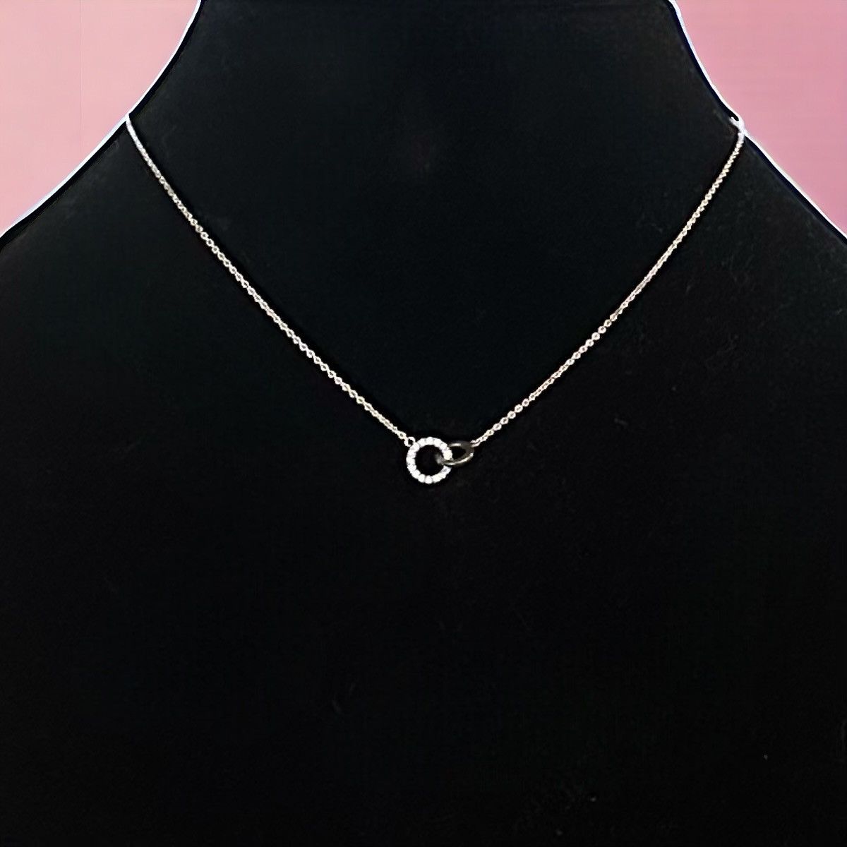 Other Forever linked interlocking circles necklace Size ONE SIZE - 1 Thumbnail