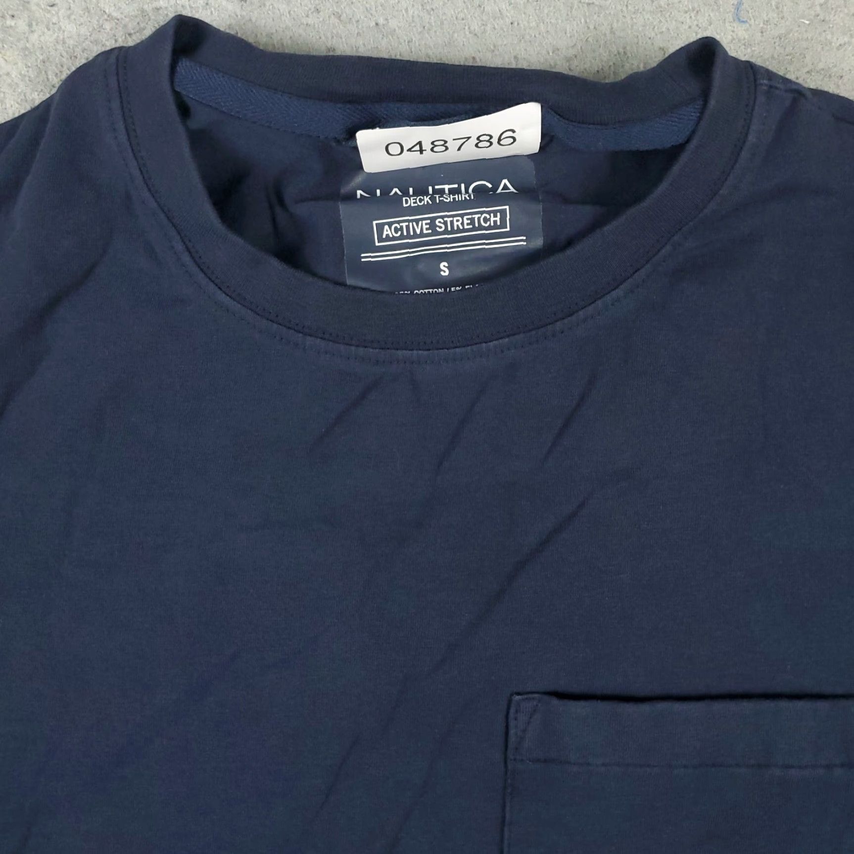 Nautica Nautica Shirt Mens Small Blue T-Shirt Crew Neck Short Sleeve Cotton Logo Classic Sports American Size US S / EU 44-46 / 1 - 2 Thumbnail