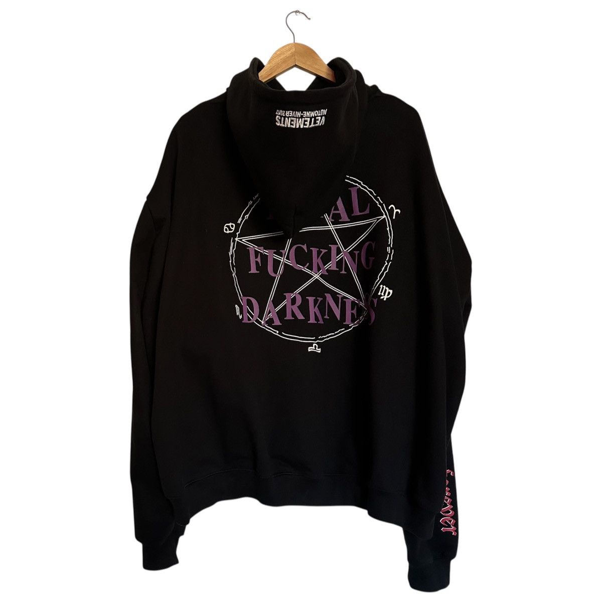 Vetements Vetements TFD Total Fucking Darkness Hoodie AW16 Size US M / EU 48-50 / 2 - 2 Thumbnail