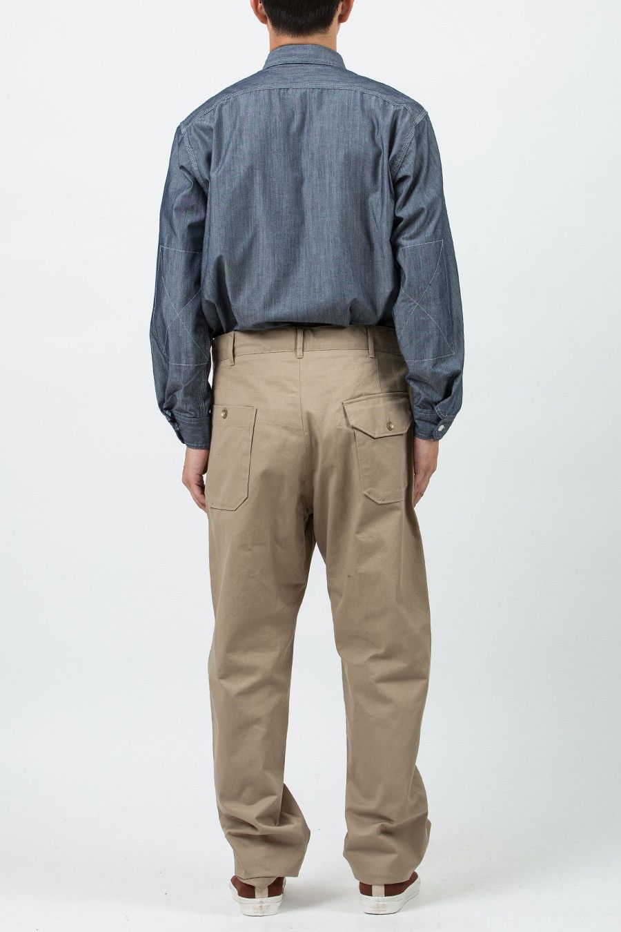 Engineered Garments Engineered Garments CARLYLE PANT KHAKI CHINO TWILL Size US 32 / EU 48 - 9 Thumbnail