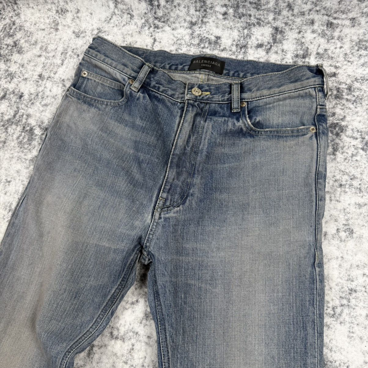 Balenciaga Balenciaga Low-Rise Flared Denim ‘Blue’ Jeans Size US 30 / EU 46 - 2 Thumbnail