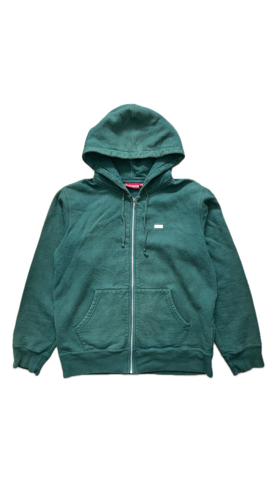 Supreme Supreme Reflective mini box logo Zip Up Hoodie in Green 