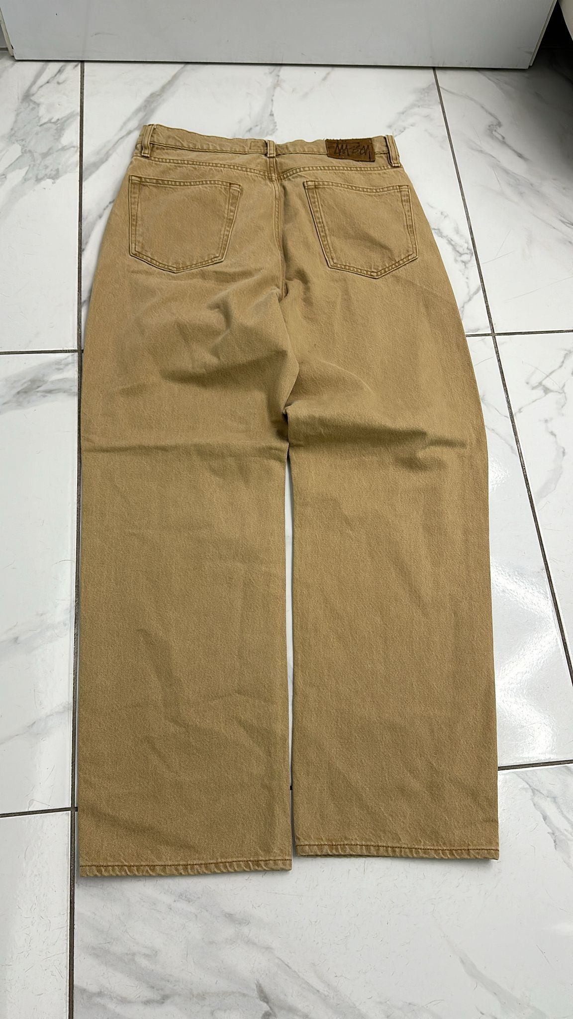 Stussy × Vintage Stüssy Classic Jean Sand Size 34 Size US 34 / EU 50 - 2 Thumbnail