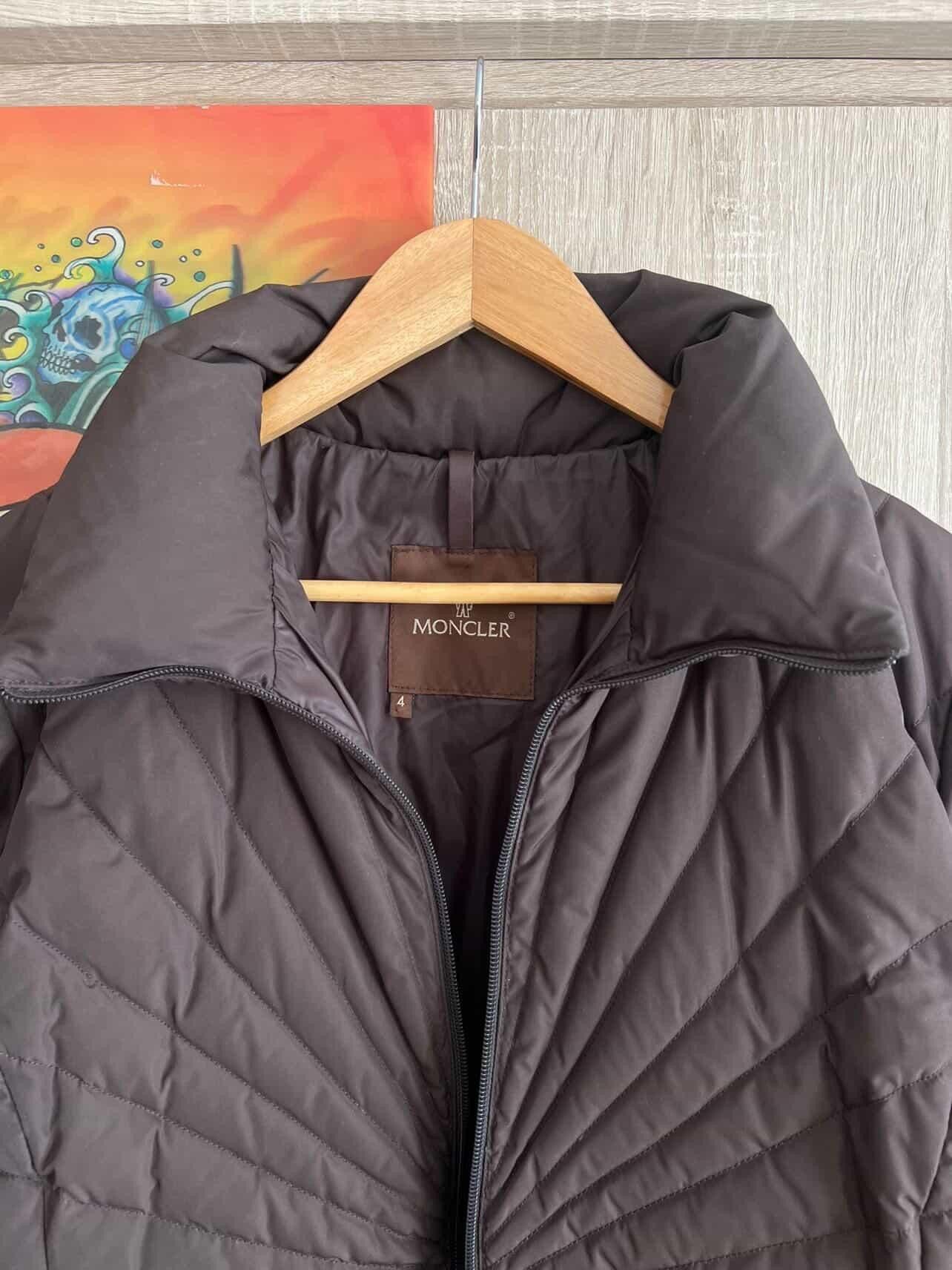 Moncler Vintage Moncler Puffer Down Coat Long Jacket Size 4 💥 Size S / US 4 / IT 40 - 5 Thumbnail