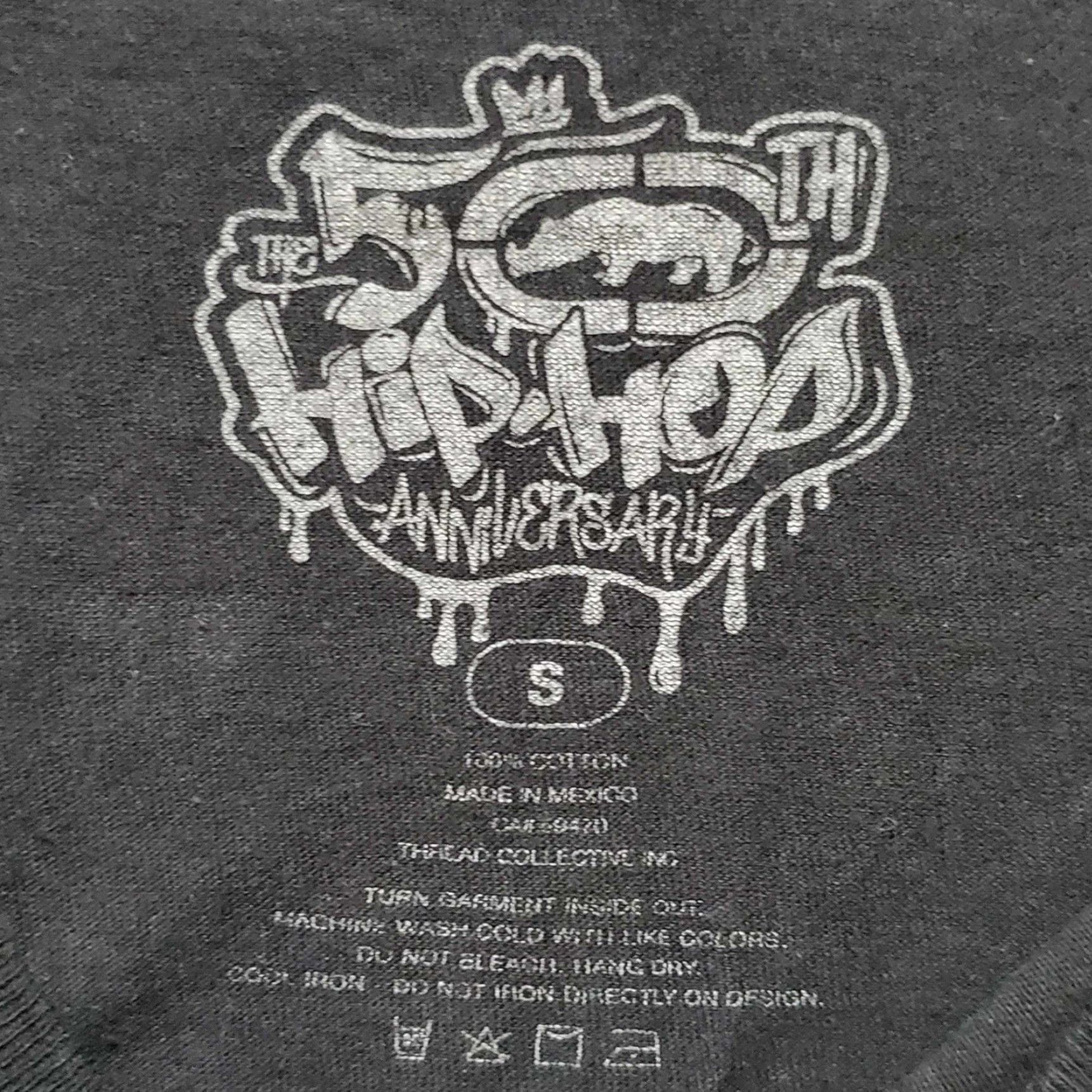 Ecko Unltd. Y2K Rare Ecko Unltd. T-Shirt Hip Hop x Ice-T 50th Anniversary Black Small Mens Shirt Size US S / EU 44-46 / 1 - 2 Thumbnail