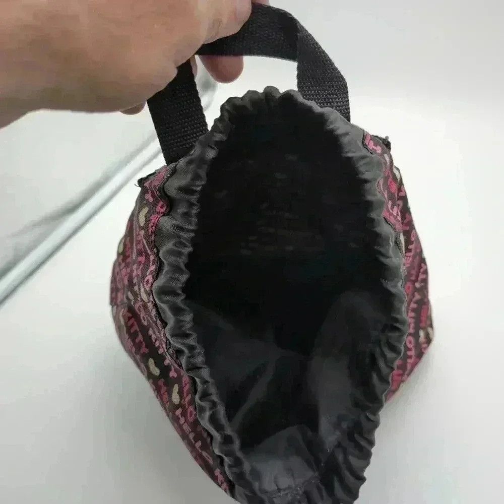 Vintage Hello Kitty Drawstring Feed sack Bag pink and black Size ONE SIZE - 4 Thumbnail