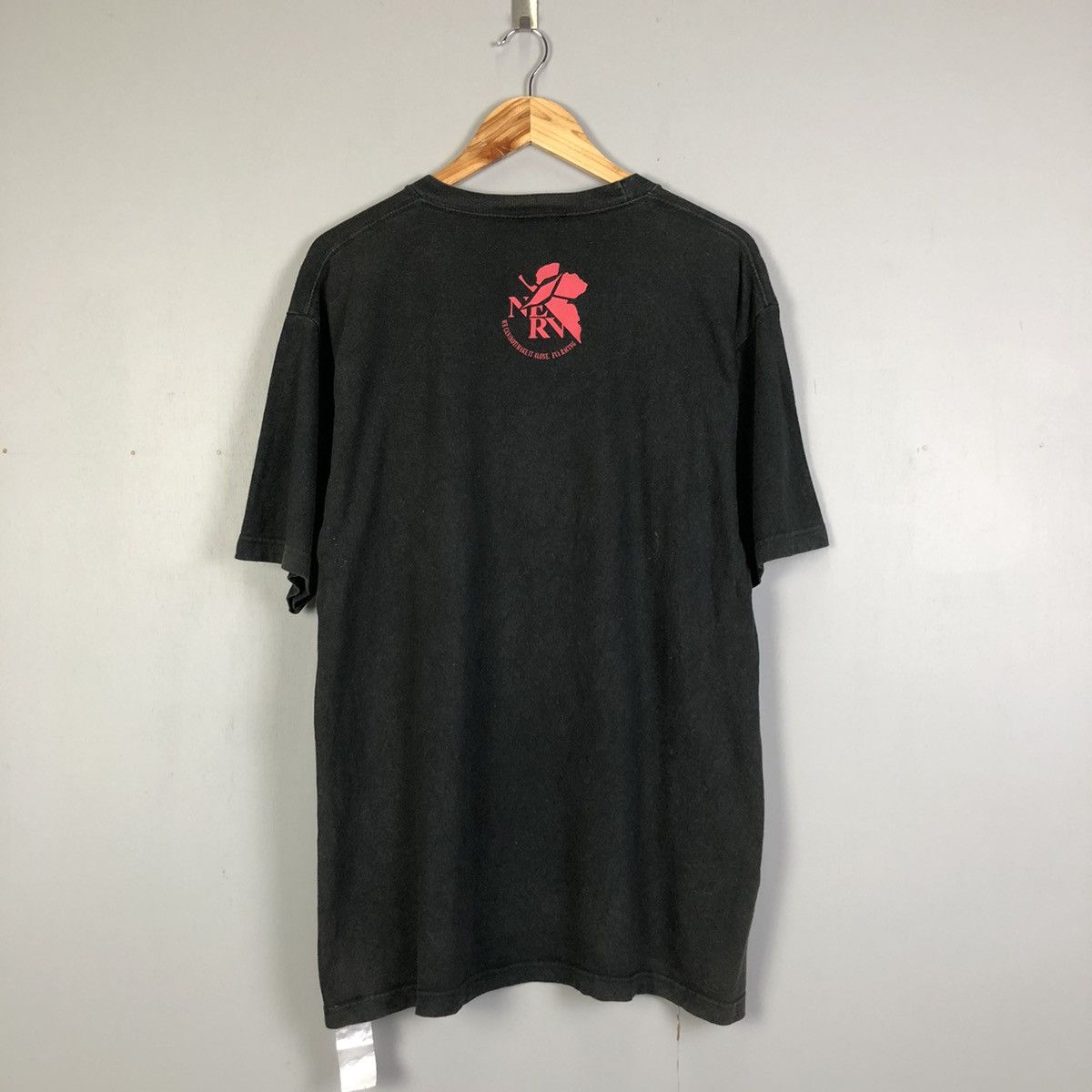 Anime Vintage Faded Neon Genesis Evangelion / Eva Racing Tshirt Size US XL / EU 56 / 4 - 10 Thumbnail