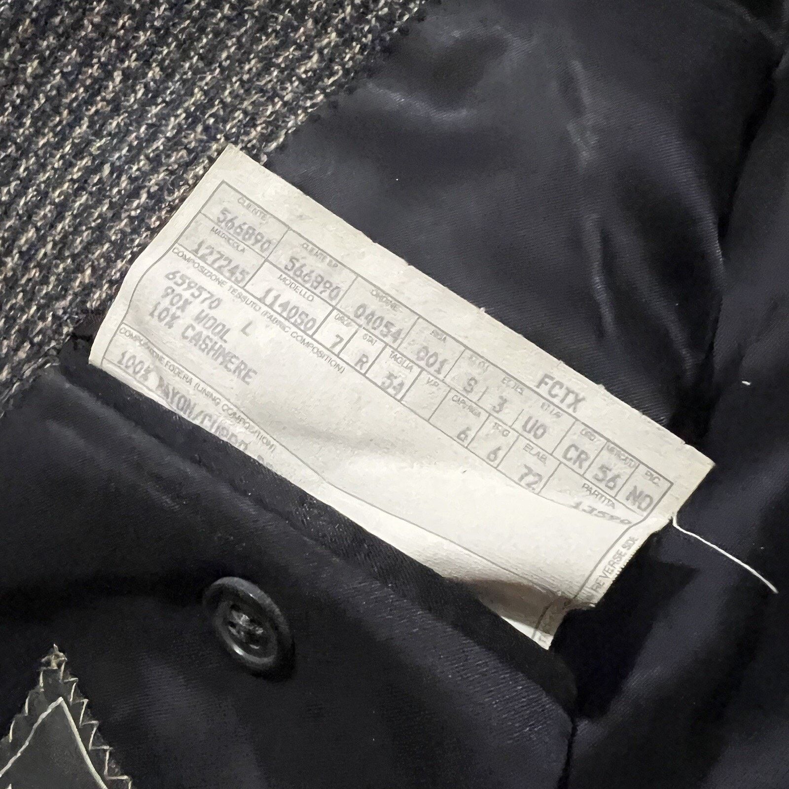 Ermenegildo Zegna Ermenegildo Zegna Blazer VTG Wool/Cashmere Knit Sport Coat Size 46L - 7 Thumbnail