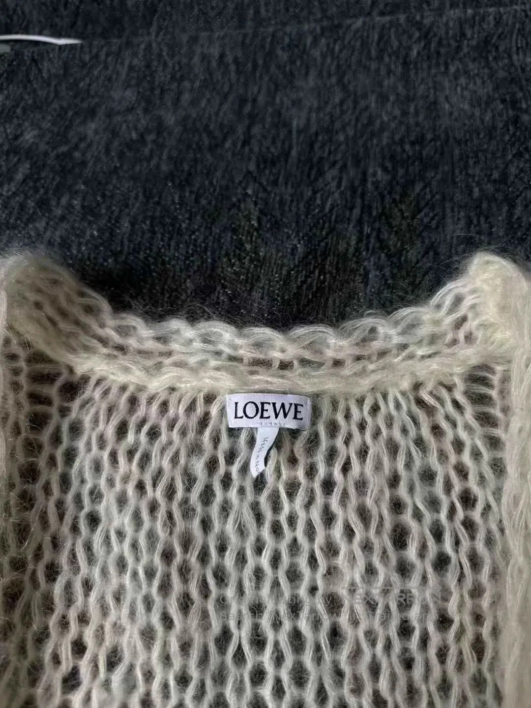 Loewe loewe ivory mohair cardigan. Size S / US 4 / IT 40 - 3 Thumbnail