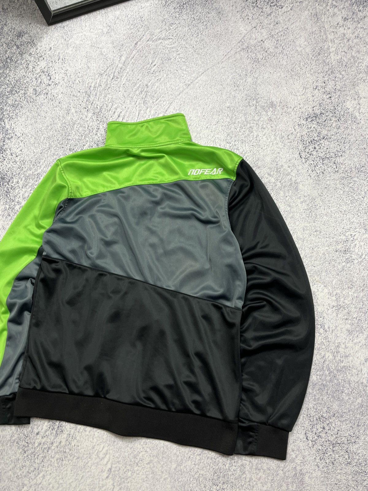 Japanese Brand No Fear Track Jacket Big Logo Hype Y2K Streetwear Size US S / EU 44-46 / 1 - 10 Thumbnail