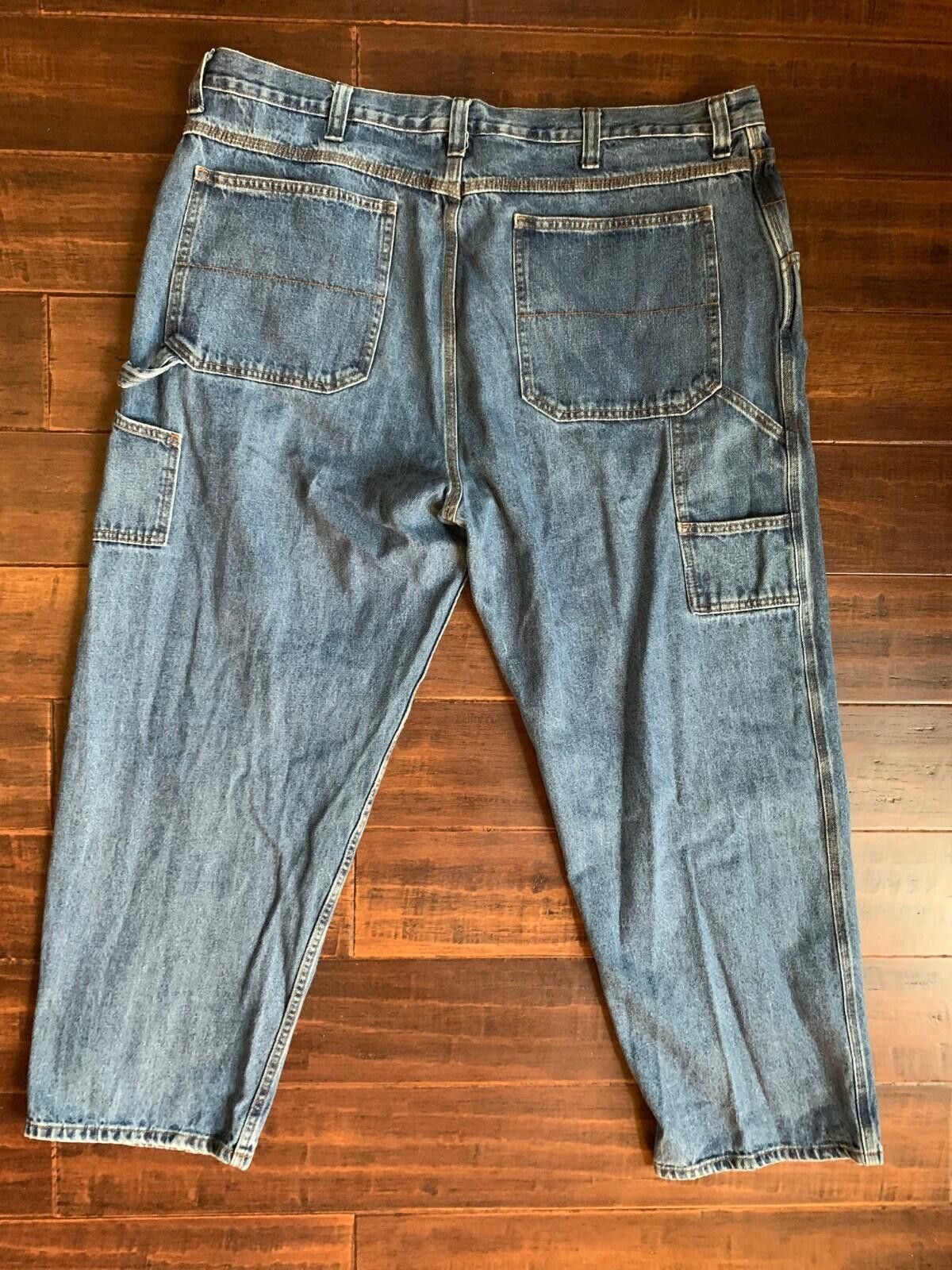 Faded Glory Faded Glory 100% Cotton Blue Jeans Men’s 44W X 30L Size US 44 / EU 60 - 2 Thumbnail