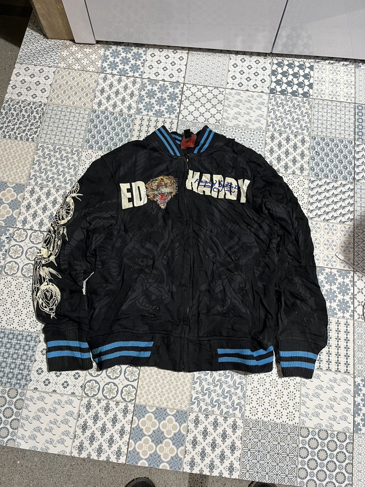 Christian Audigier × Ed Hardy Ed Hardy Bomber Jacket Size US M / EU 48-50 / 2 - 2 Thumbnail