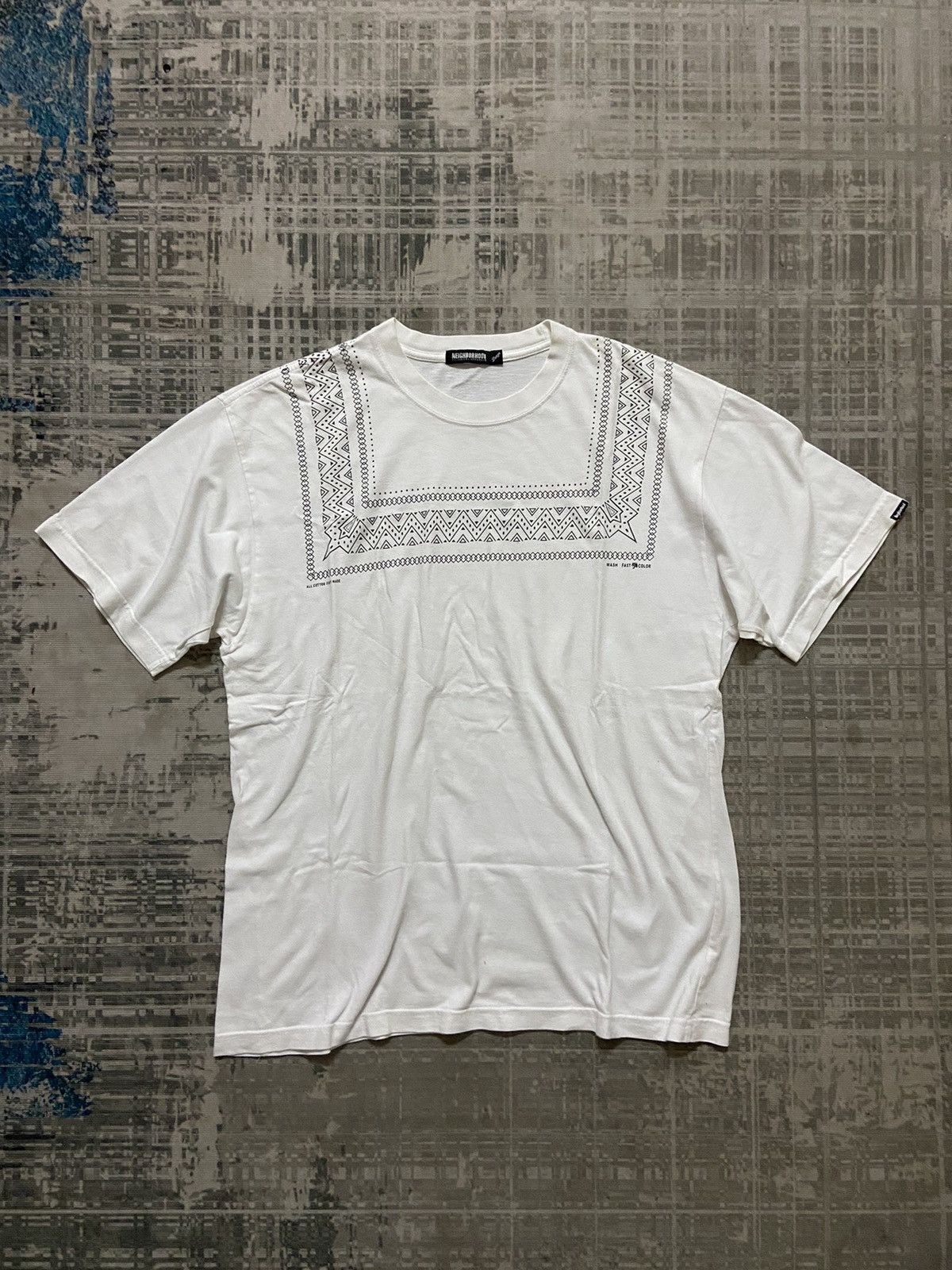 Neighborhood NEIGHBOURHOOD EL VECINDARIO WHITE TEE Size US XL / EU 56 / 4 - 1 Thumbnail