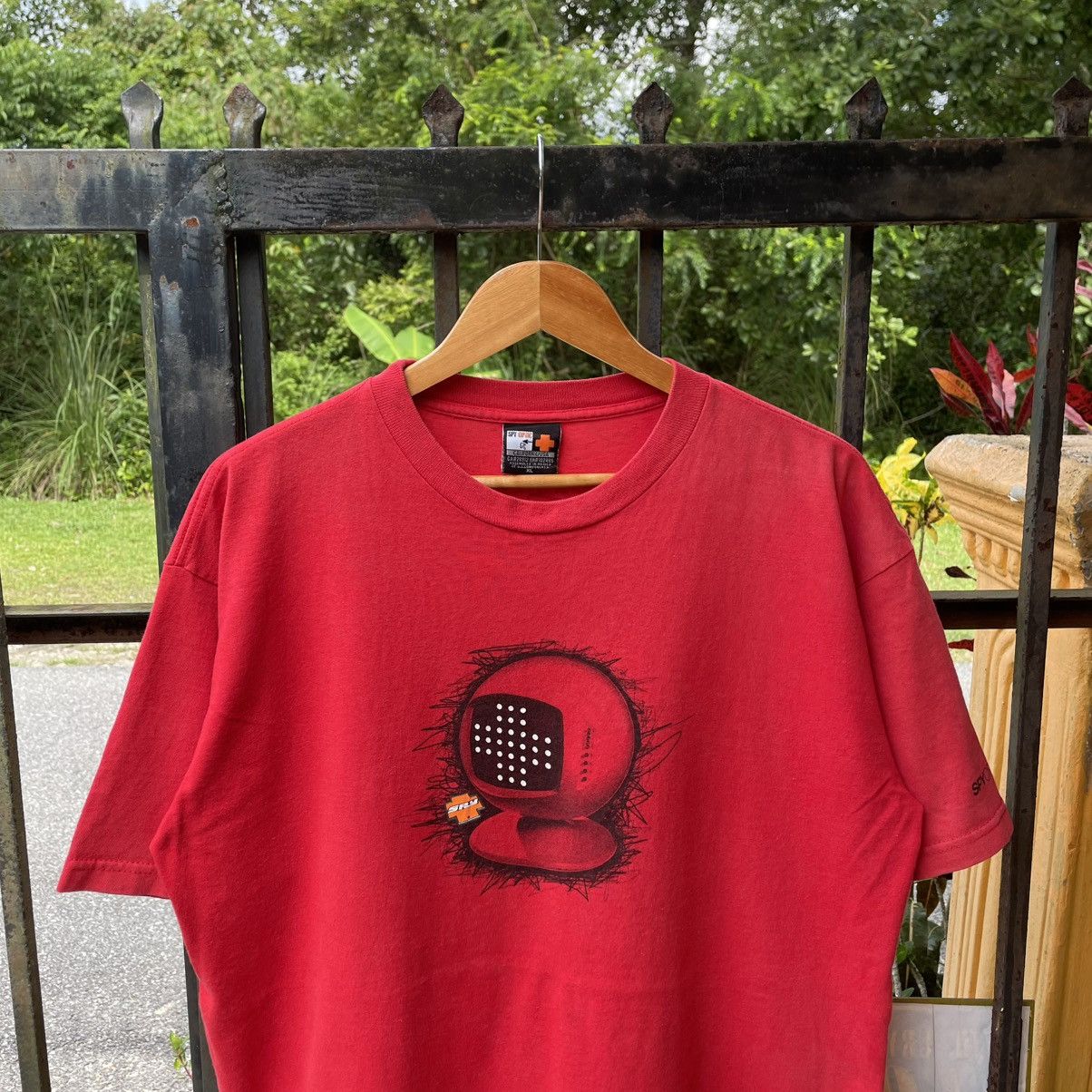 SPY Optic 🔥Vintage 90s Spy Optic Android Robot Graphhic Skateboard Tee Size US XL / EU 56 / 4 - 3 Thumbnail
