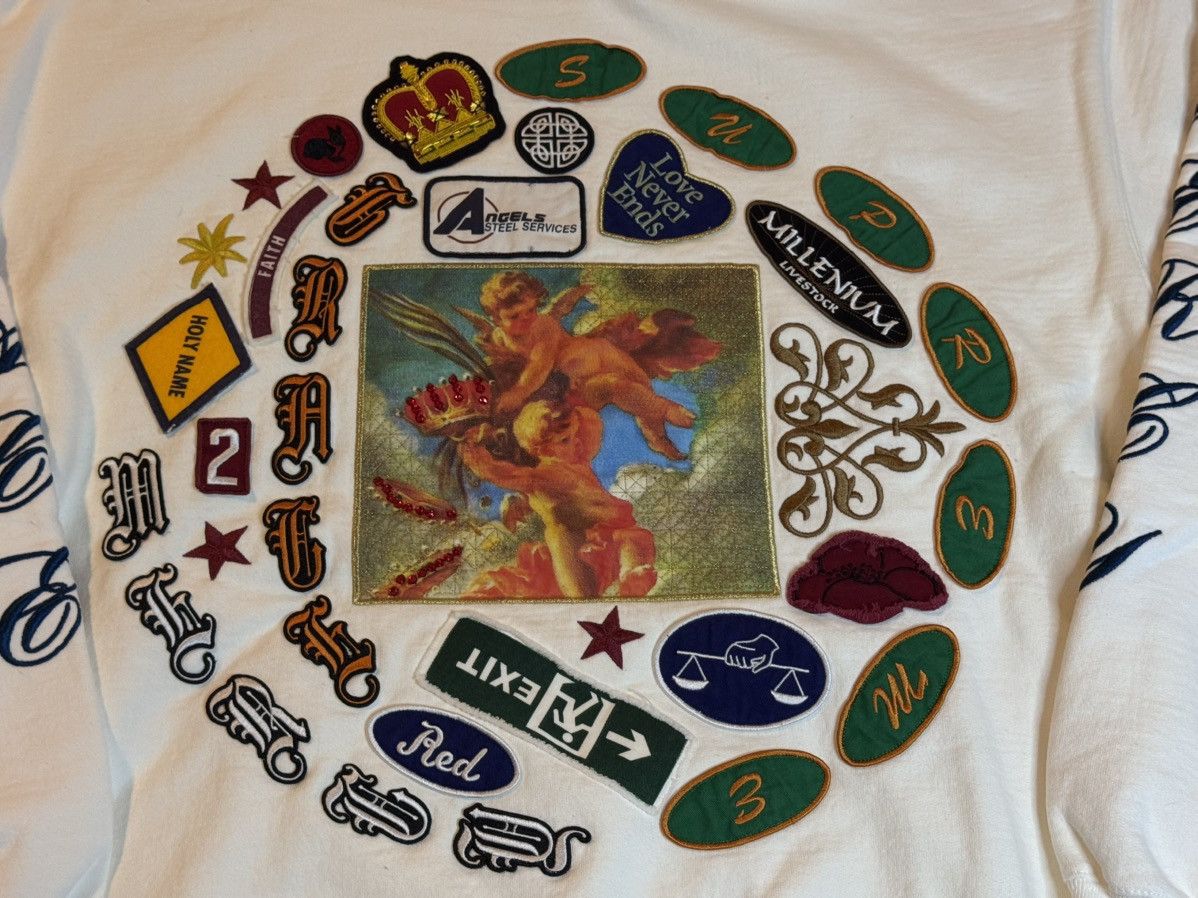 Supreme Supreme Patches Spiral Hooded Sweatshirt XL Size US XL / EU 56 / 4 - 3 Thumbnail