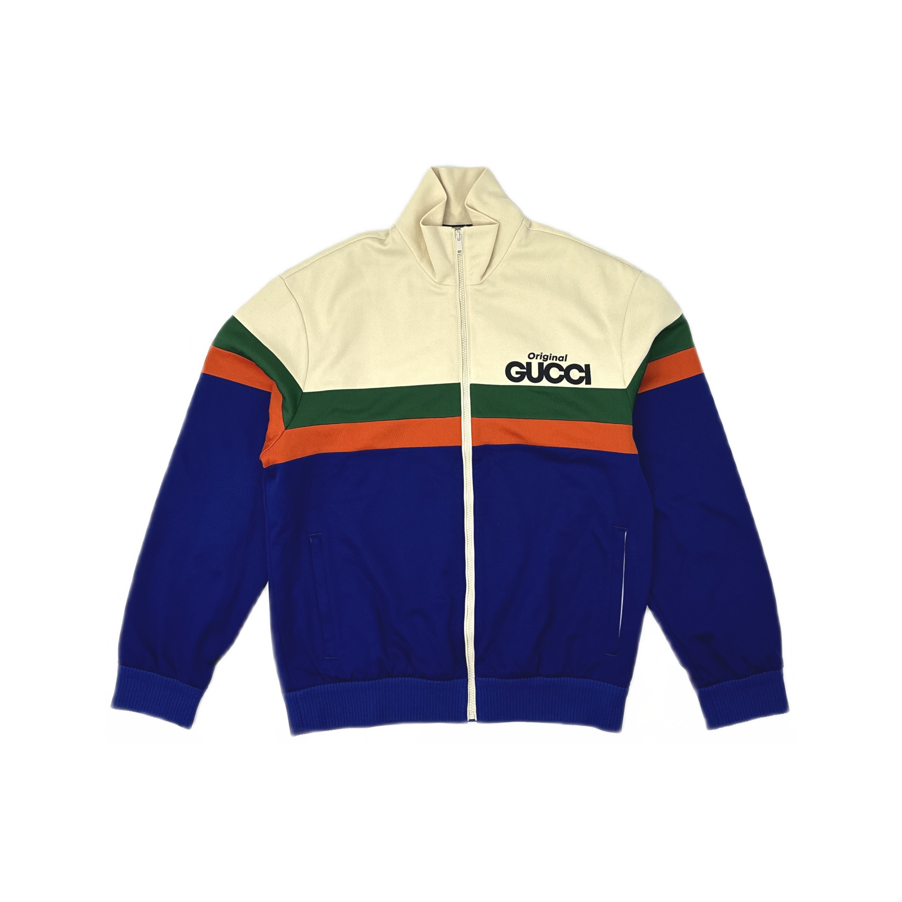 Gucci Gucci Original Logo Zip Jacket Size M Size US M / EU 48-50 / 2 - 1 Thumbnail