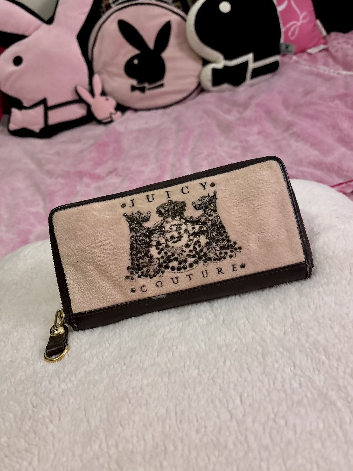 Juicy Couture Juicy Couture Vintage shoulder bag + Matching Wallet Size ONE SIZE - 10 Thumbnail