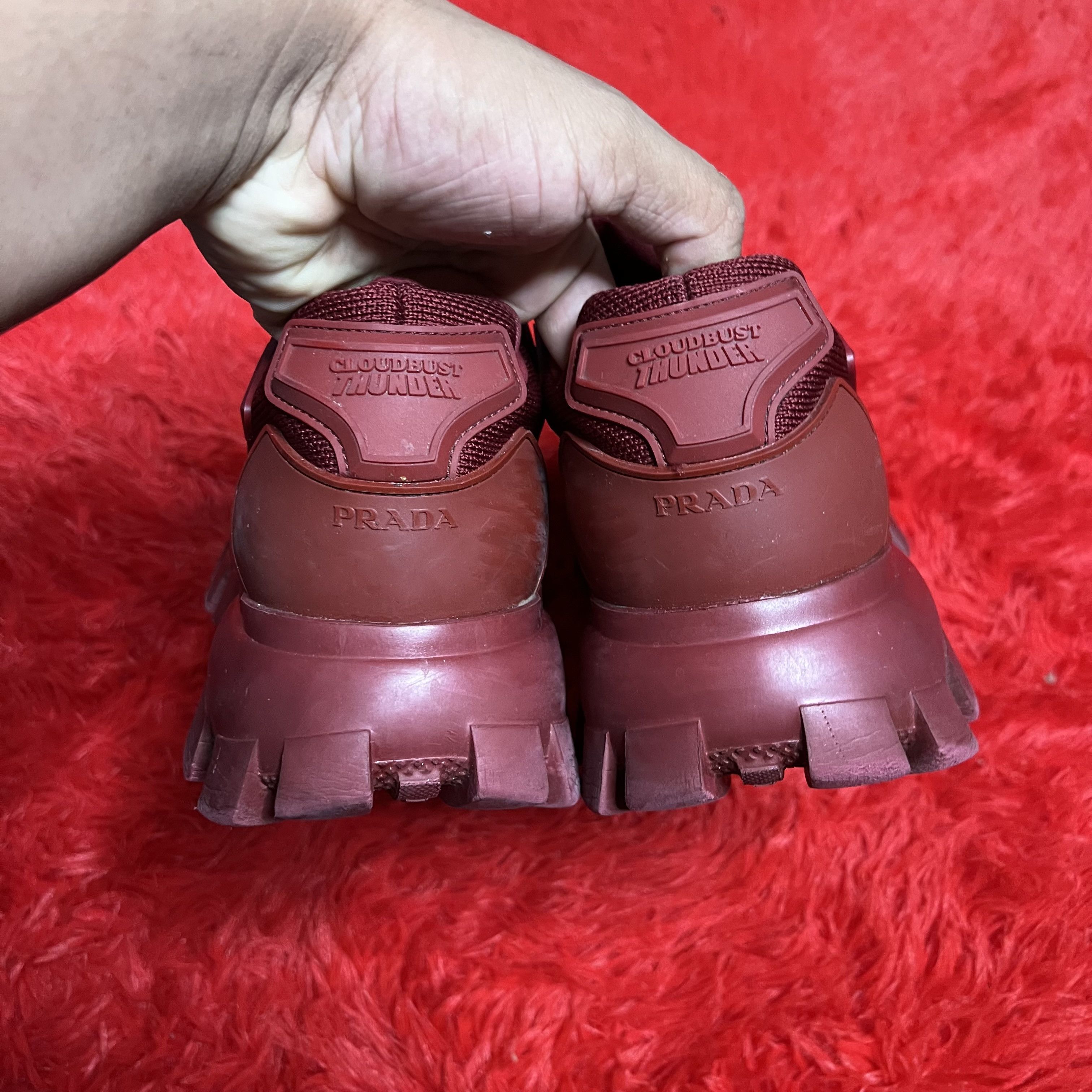 Prada Prada Cloudbust Thunder Burgundy Red Size US 8 / EU 41 - 11 Thumbnail