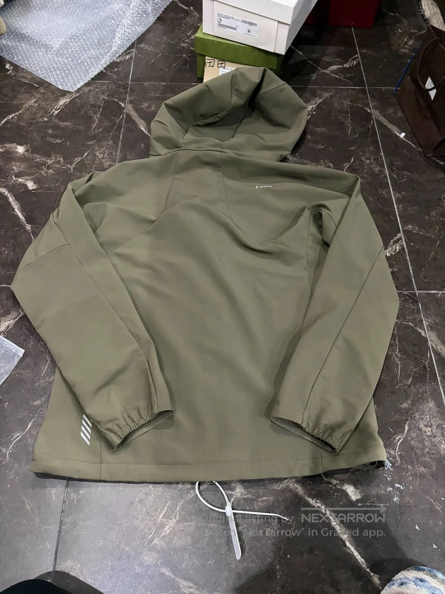 Descente Descente Men's Hooded Zipper Knit Jacket. Size US L / EU 52-54 / 3 - 7 Thumbnail