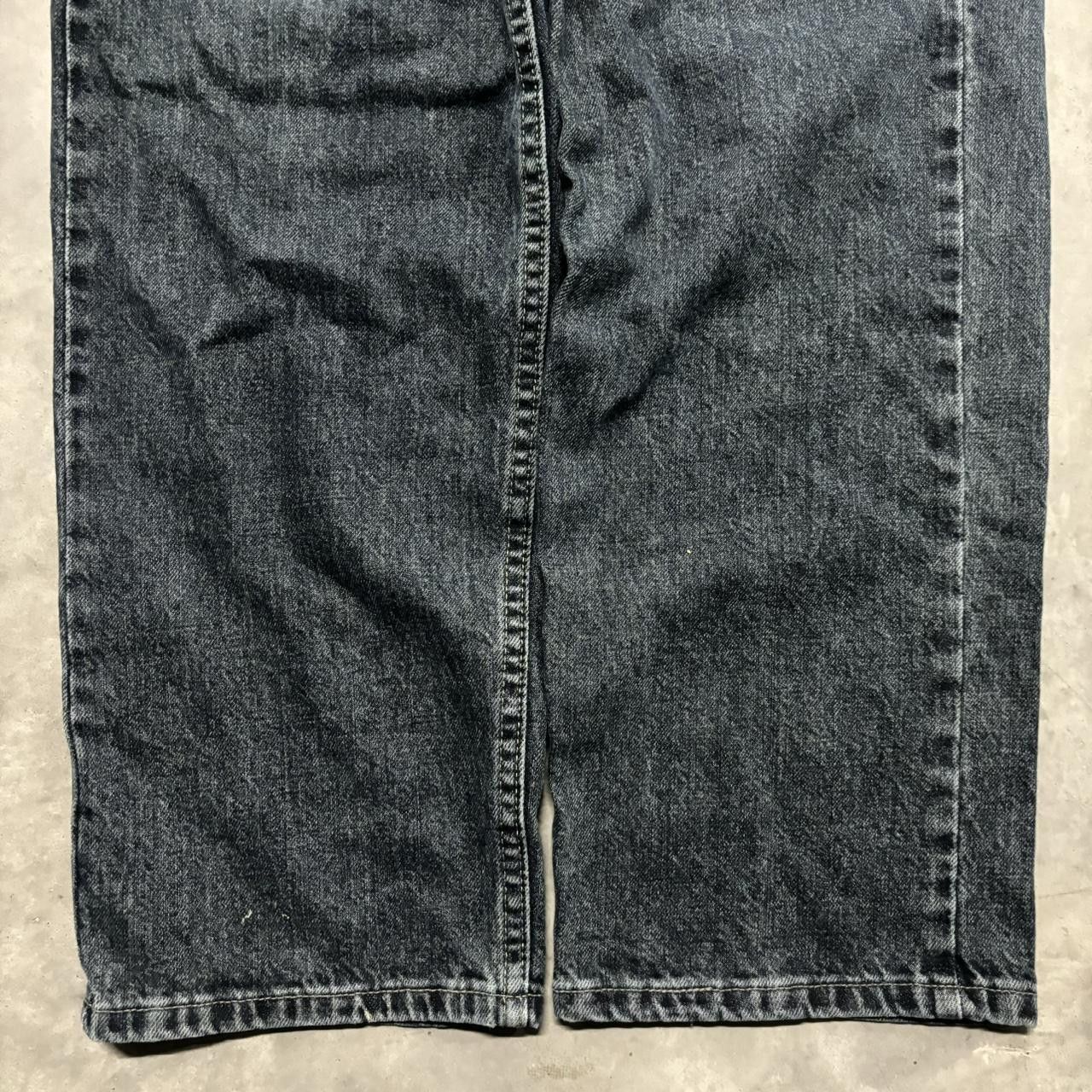 Japanese Brand Crazy Vintage Y2K/2000s Grunge Dark Wash Denim Jeans! Size US 31 - 4 Thumbnail