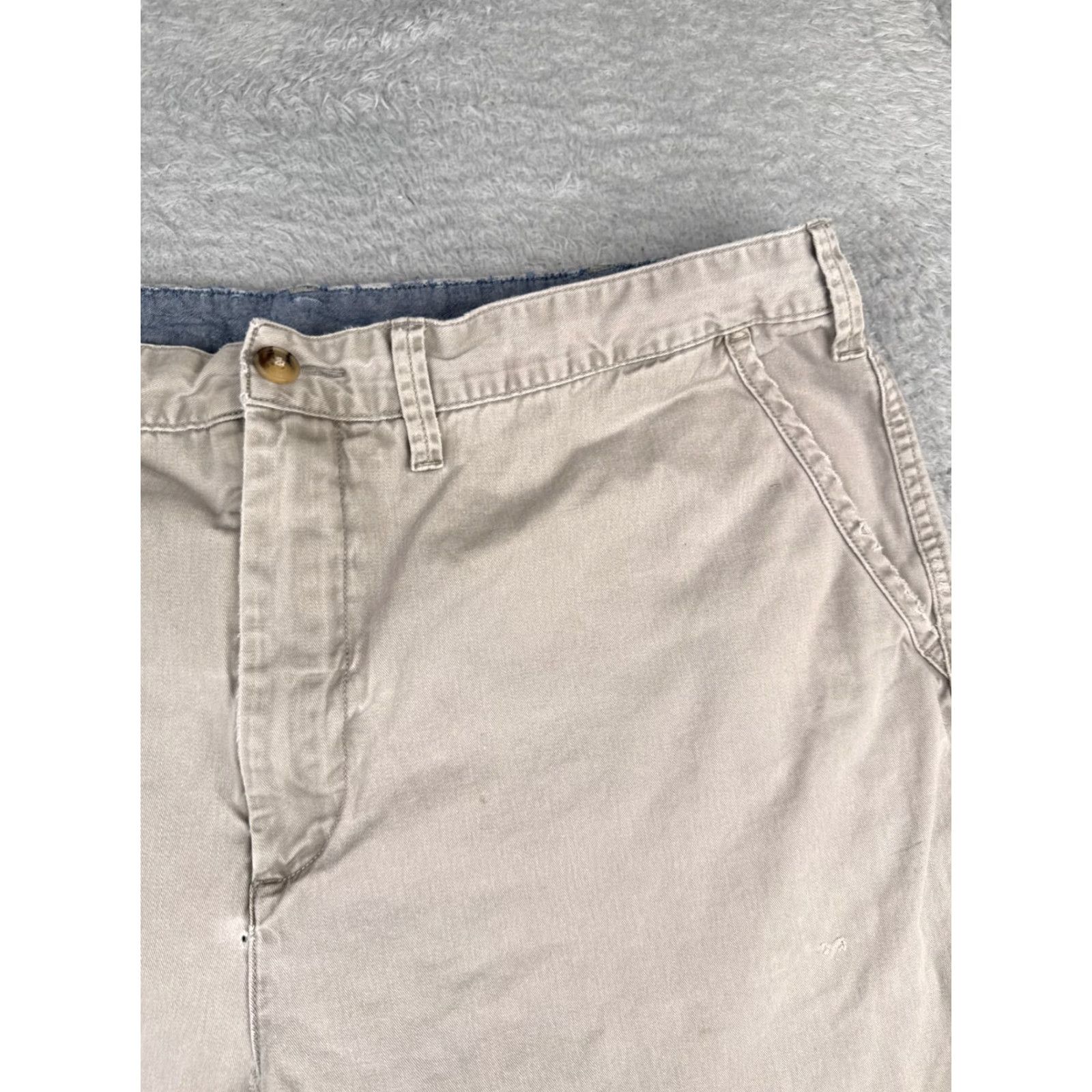Polo Ralph Lauren Polo Ralph Lauren Chino Shorts Mens 40 Gray Cotton Blend Casual Travel 9" Inseam Size US L / EU 52-54 / 3 - 5 Thumbnail