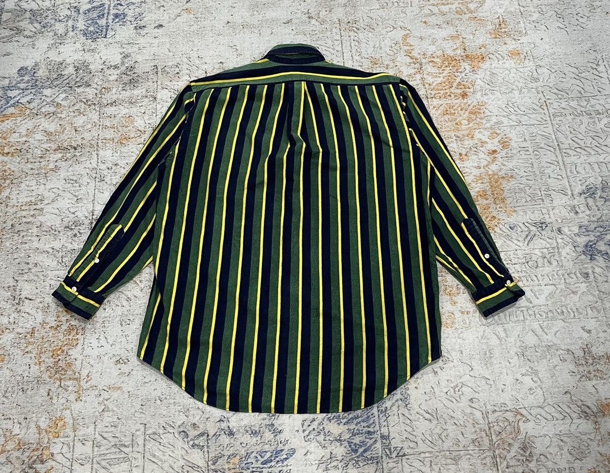 Polo Ralph Lauren Vintage Polo Ralph Lauren Stripe Wool Size US XL / EU 56 / 4 - 3 Thumbnail