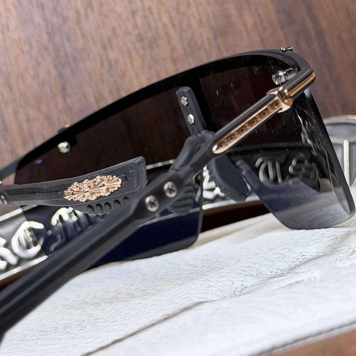 Chrome Hearts Chrome Hearts CLITANIC Sunglasses Size ONE SIZE - 11 Thumbnail