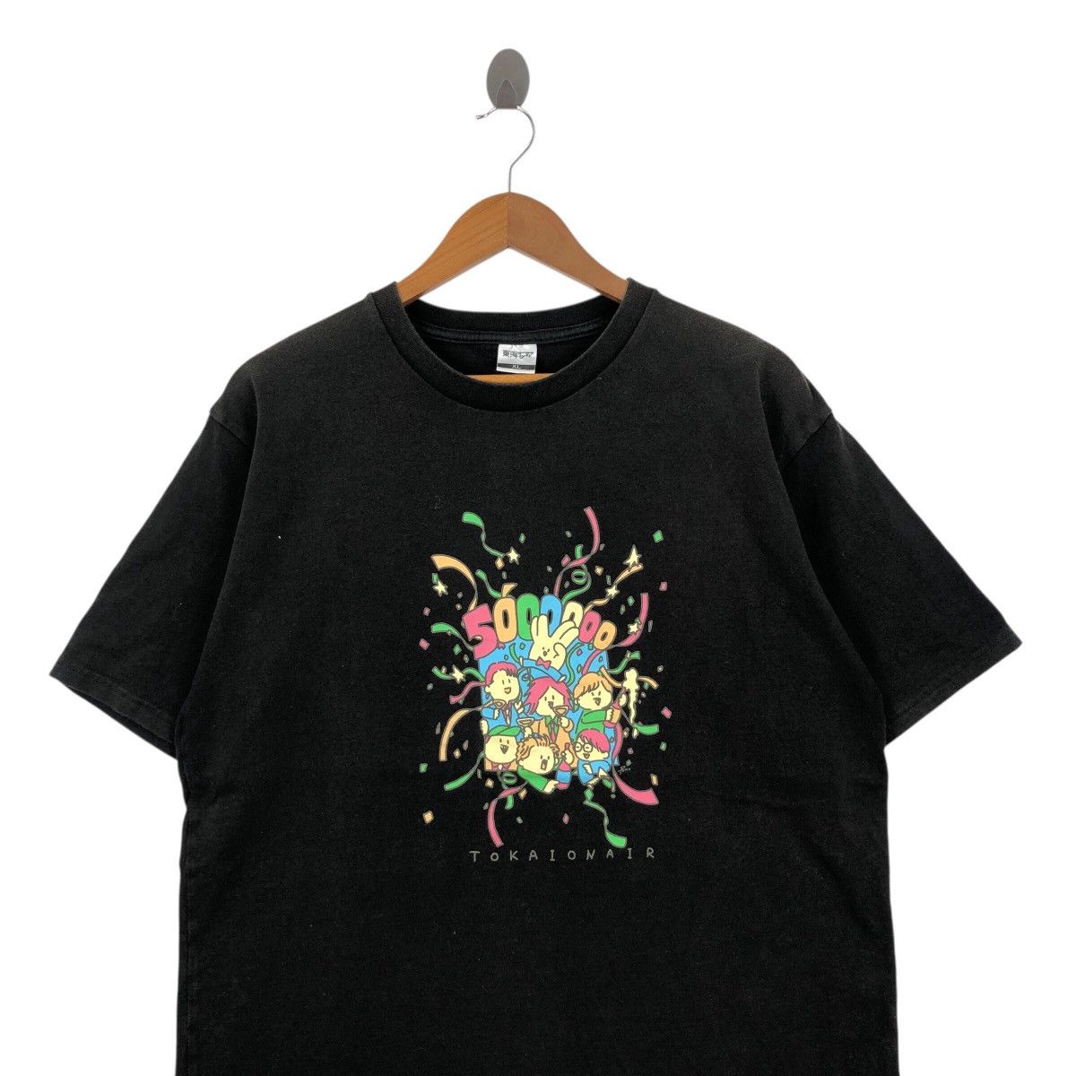 Japanese Brand Tokai On Air 5 Million People T-shirt XL size Size US XL / EU 56 / 4 - 2 Thumbnail