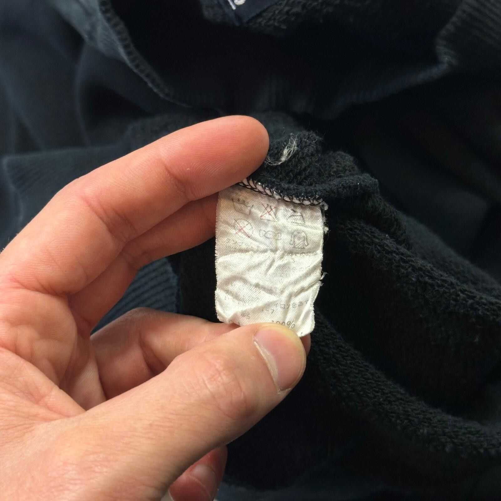 Issey Miyake Issey Miyake 1993 Staff Spellout Logo Boxy Crewneck Jumper M Size US M / EU 48-50 / 2 - 8 Thumbnail