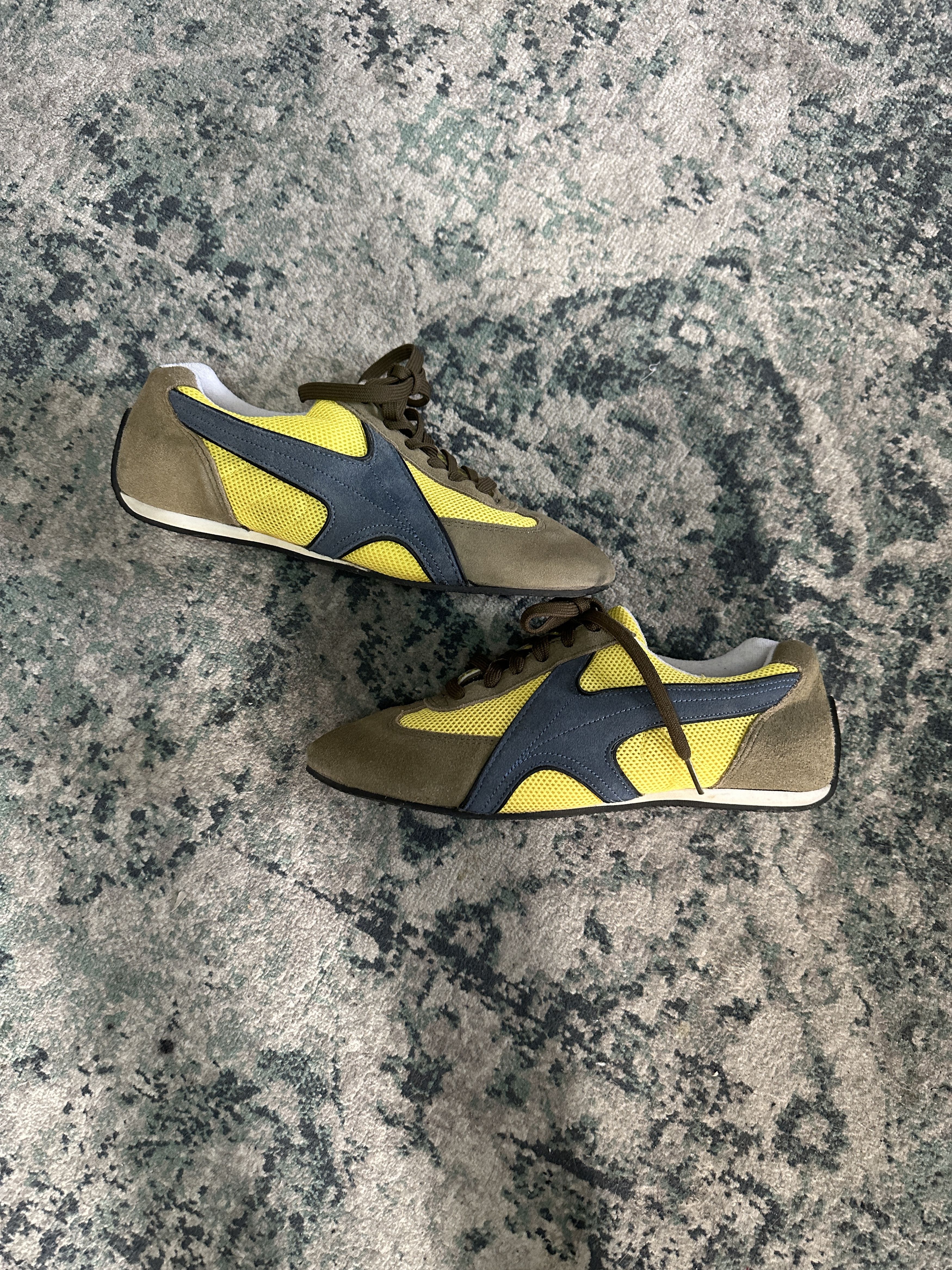 Dolce Gabbana D&g Vintage Running Shoes in Yellow, Men's (Size 11)