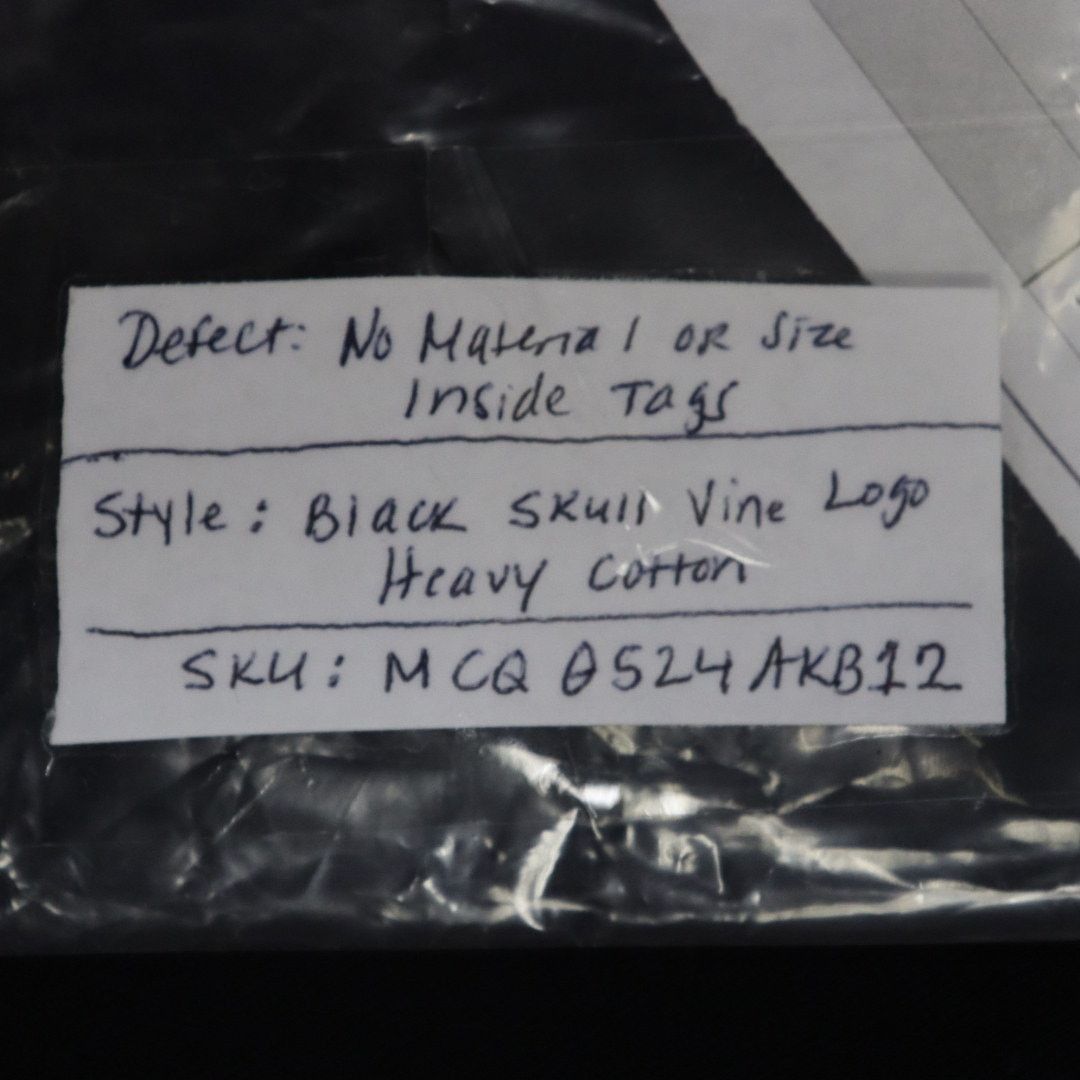 Alexander McQueen o1rshd1 ***Defective / T-Shirt in Black Size US S / EU 44-46 / 1 - 13 Thumbnail