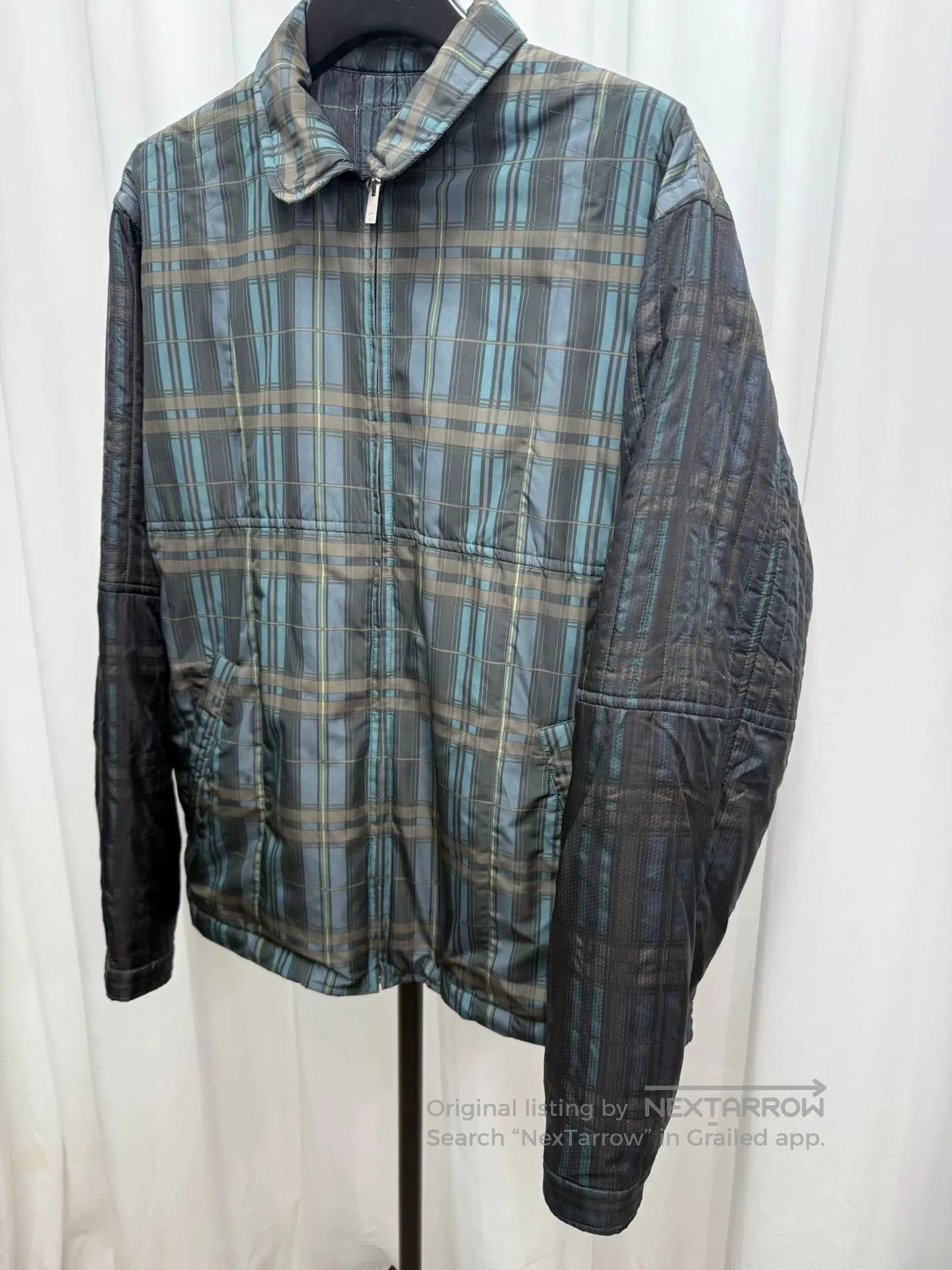 Comme des Garcons Homme Plus plaid cotton jacket in size large. Size US L / EU 52-54 / 3 - 2 Thumbnail
