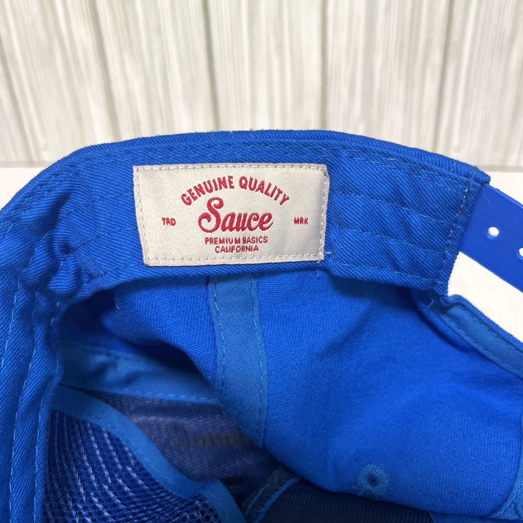 Vintage Sauce Hat Cap Snapback Blue Los Angeles Run Club Rope Trucker Adjustable Breathable Men Cap Running Golf Size ONE SIZE - 7 Thumbnail