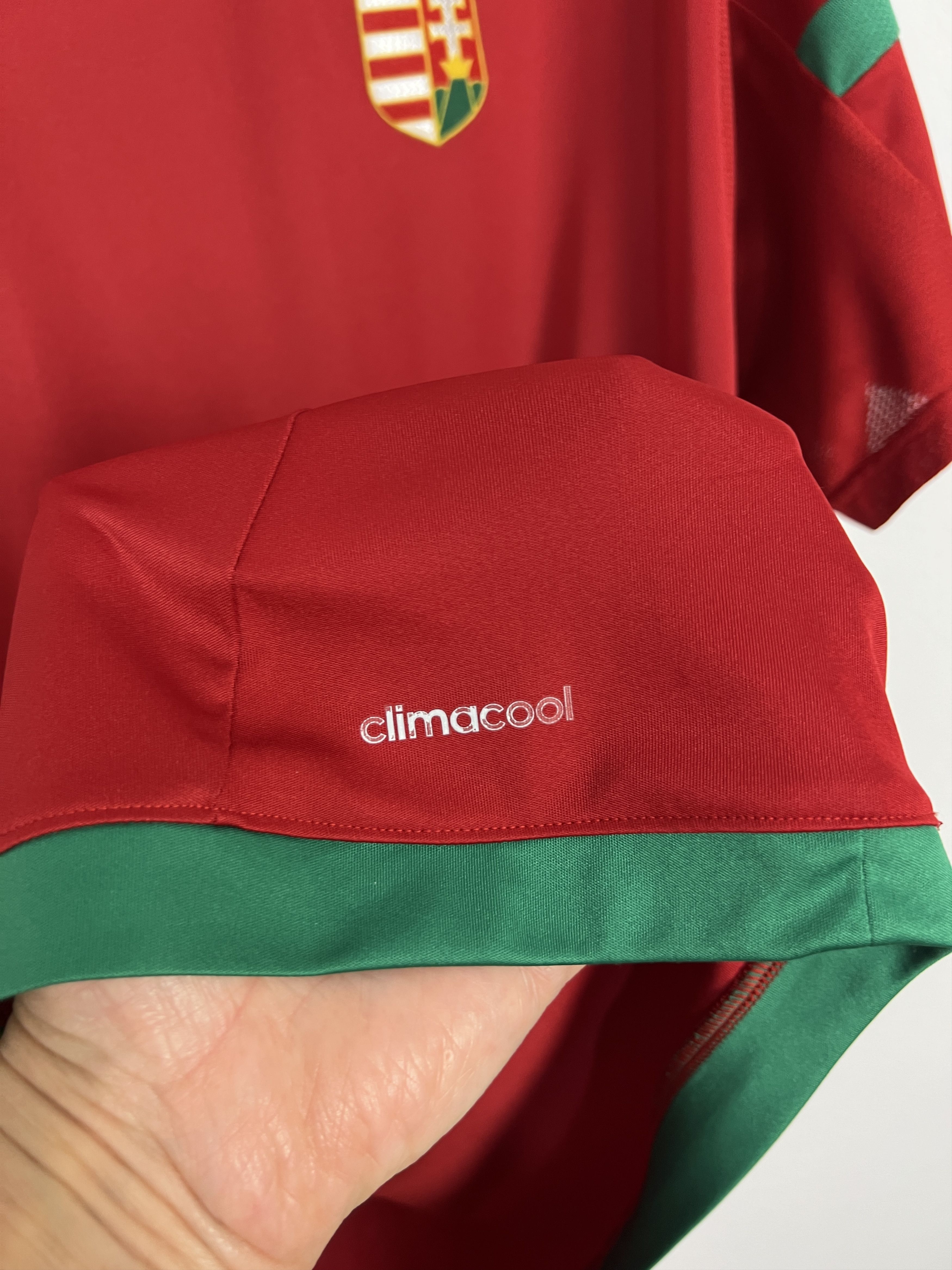 Adidas Hungary Home football shirt 2016 Soccer Adidas Jersey Size US XXL / EU 58 / 5 - 5 Thumbnail