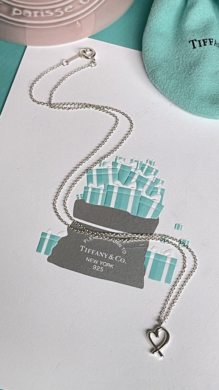 Tiffany & Co. Tiffany & Co Paloma Picasso Heart Pendant Mini 16” NEW $310 Size ONE SIZE - 2 Thumbnail