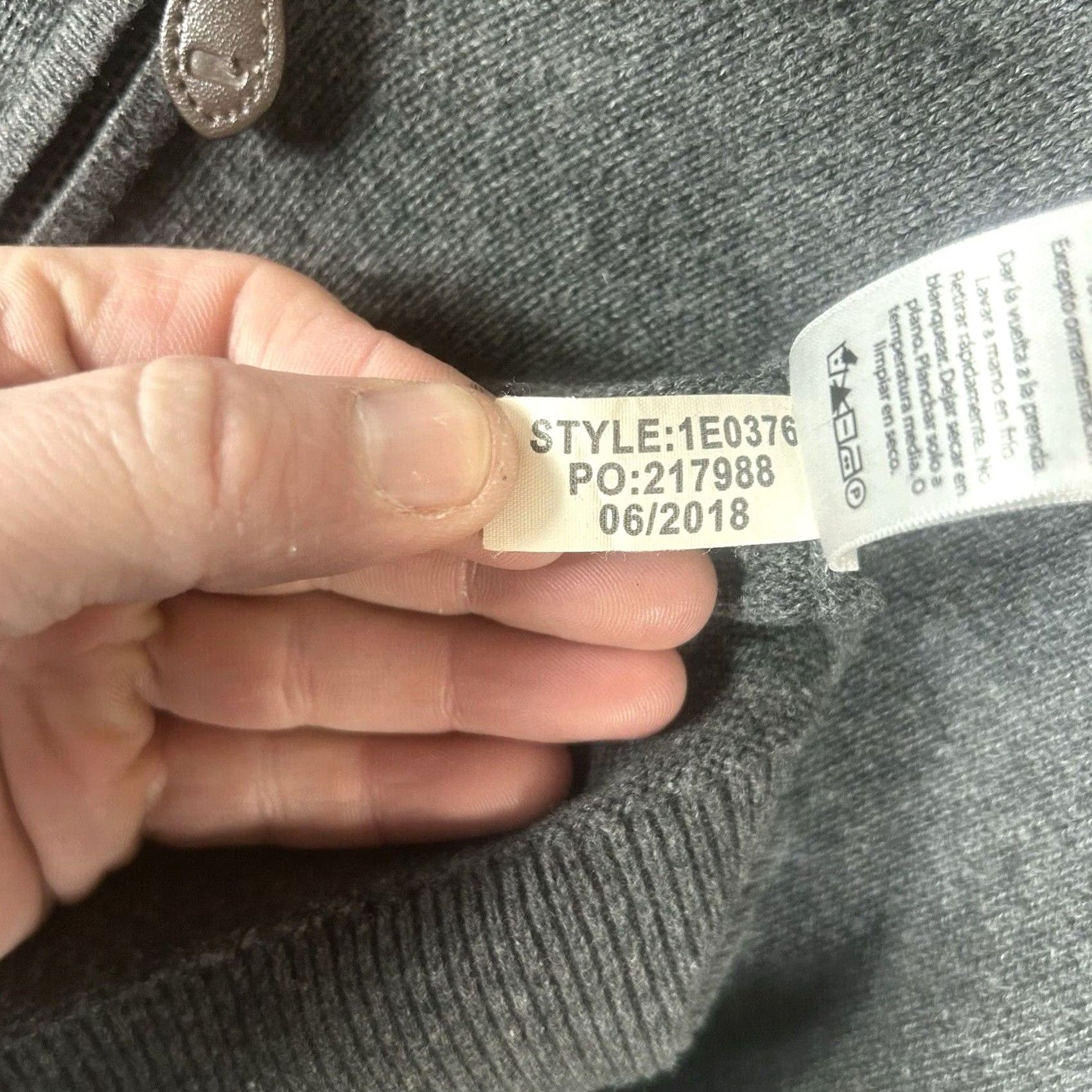 Vineyard Vines Vineyard Vines Cashmere Blend Sweater Mens M Gray 1/4 Zip Golf Casual Work Size US M / EU 48-50 / 2 - 5 Thumbnail