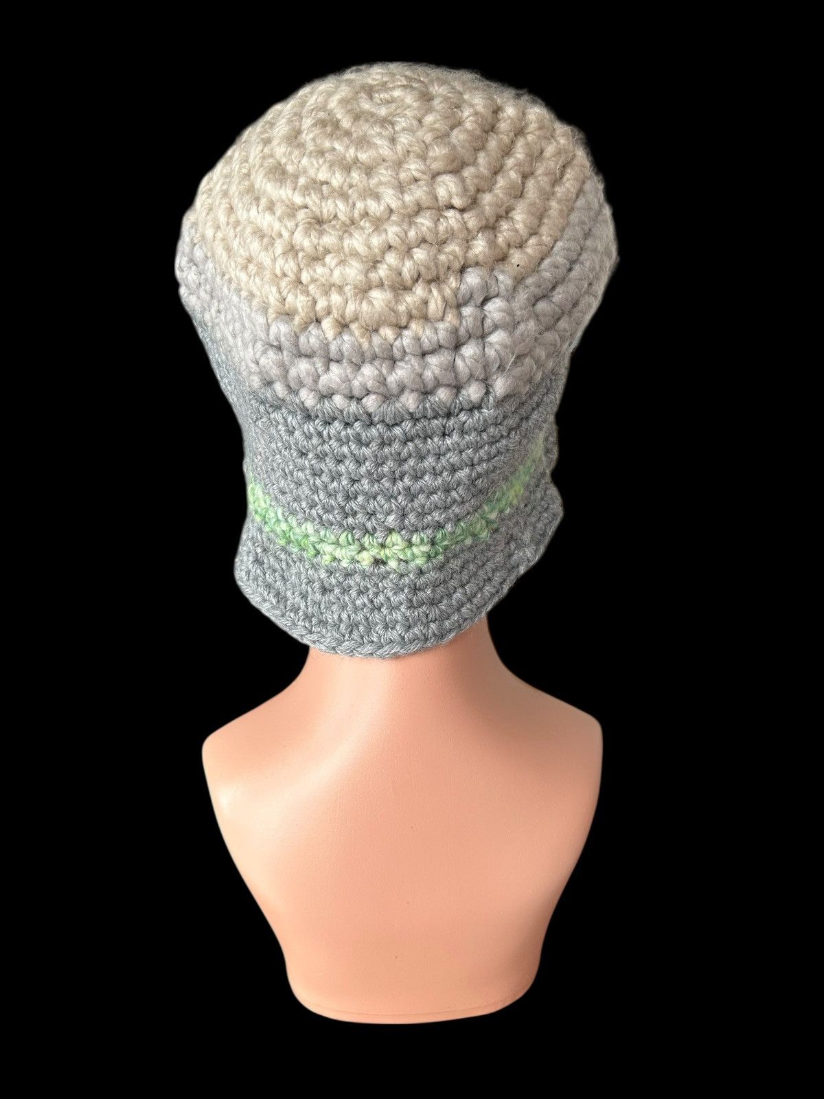 Kapital Crochet Knitted Handmade Hairy Beanie Hats Size ONE SIZE - 5 Thumbnail